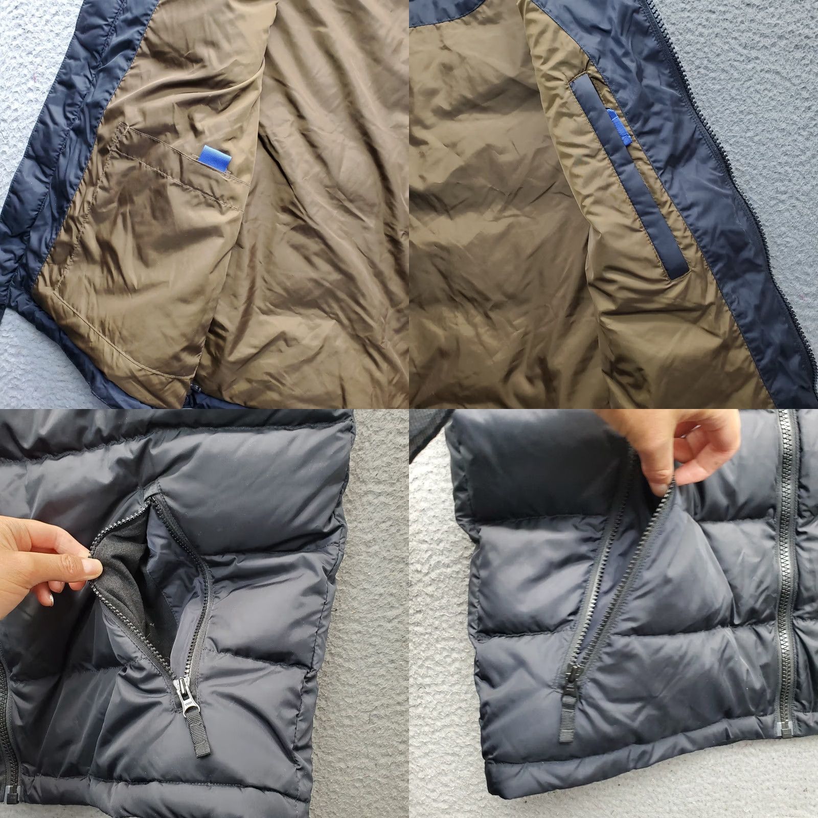 Lands' End Lands' End Puffer Down Vest Mens Large Black Lined Sleeveless Mock Neck Full Zip Vest Size US L / EU 52-54 / 3 - 8 Thumbnail