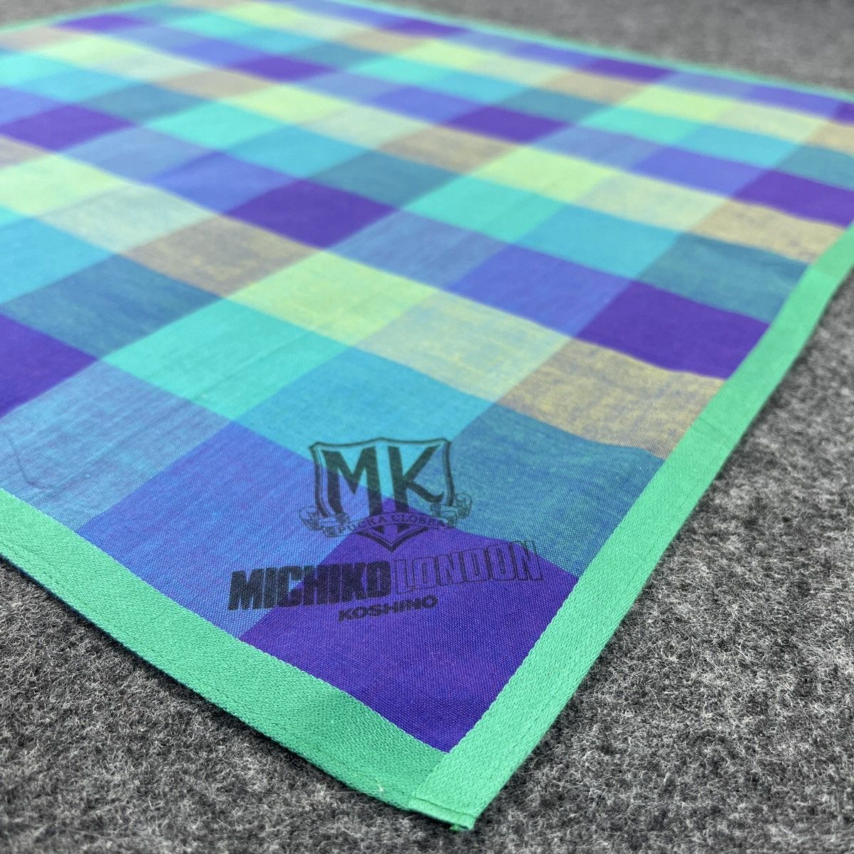 Michiko Koshino London × Vintage Michiko Koshino Handkerchief / Bandana / Neckerchief B136 Size ONE SIZE - 5 Thumbnail