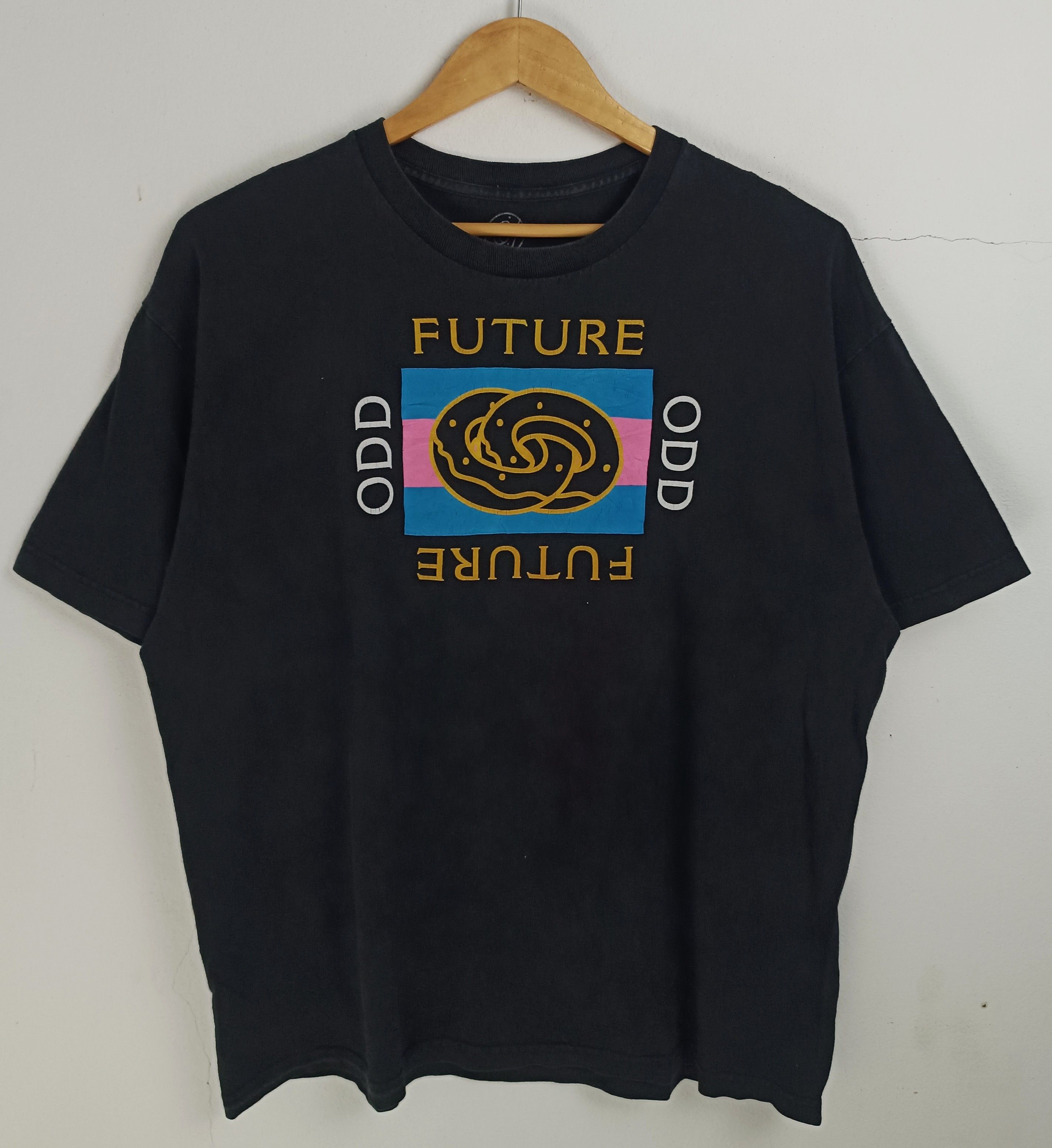 Odd Future FADED VINTAGE ODD FUTURE CLASSIC LOGO VERY RARE TEE Size US XL / EU 56 / 4 - 3 Thumbnail
