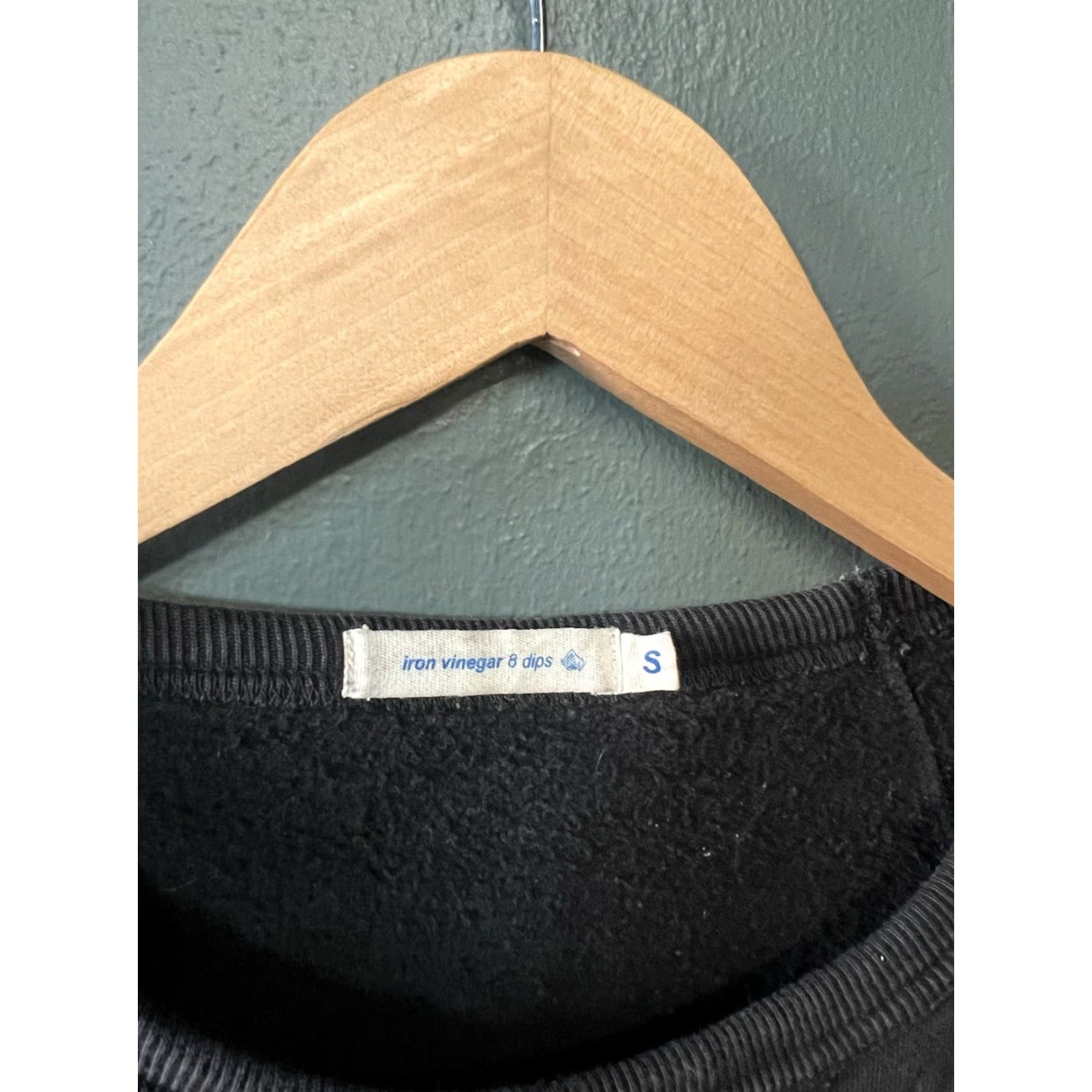 Vintage Iron Vinegar Sweatshirt Mens Pullover Longsleeve Black Size S Size US S / EU 44-46 / 1 - 3 Thumbnail