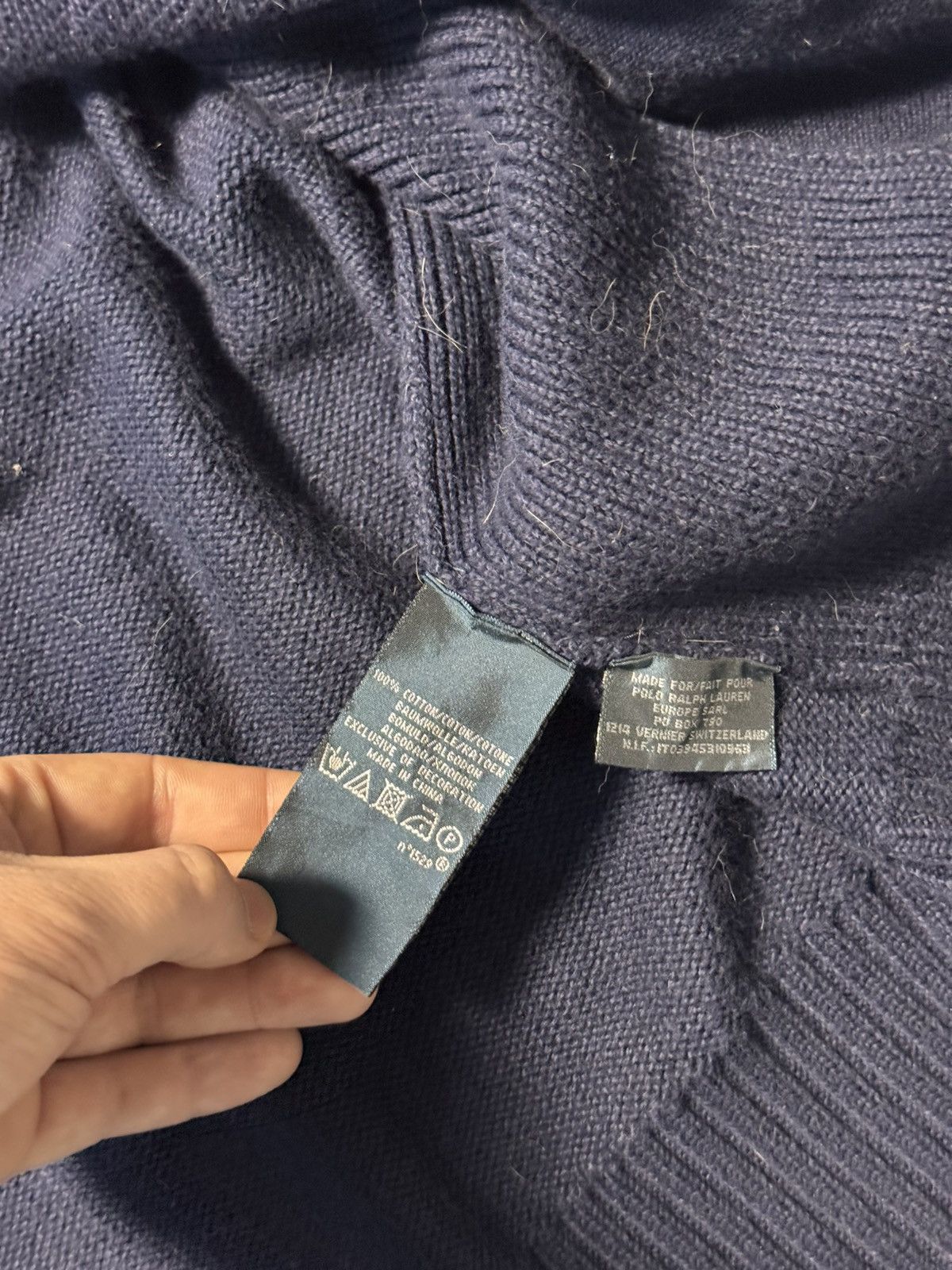 Polo Ralph Lauren × Vintage Ralph Lauren by Polo New York Vintage Knitting Zip Sweater Size US M / EU 48-50 / 2 - 8 Thumbnail