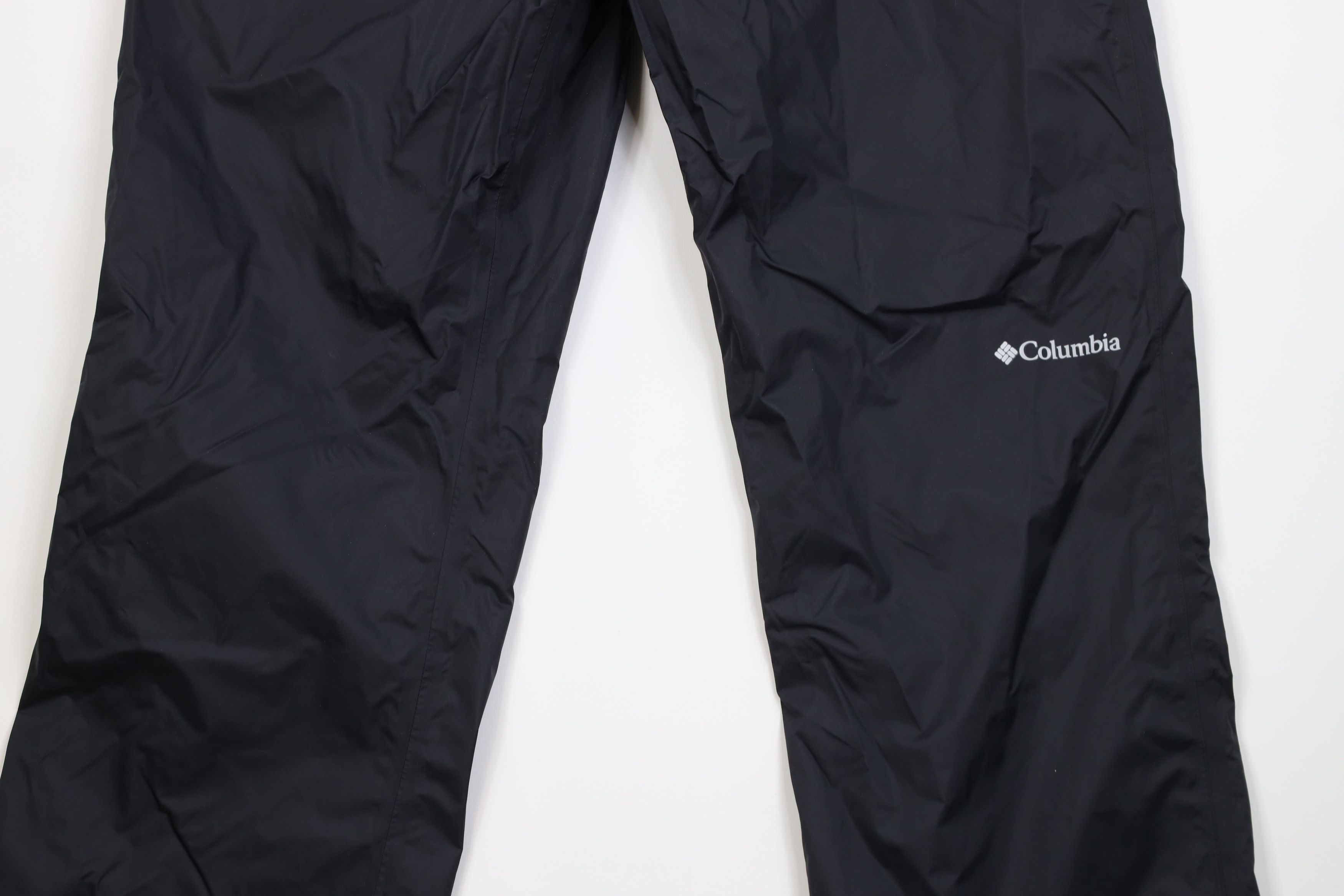 Columbia Vintage Y2K Columbia Wide Leg Waterproof Rain Pants Black Size US 38 / EU 54 - 3 Thumbnail