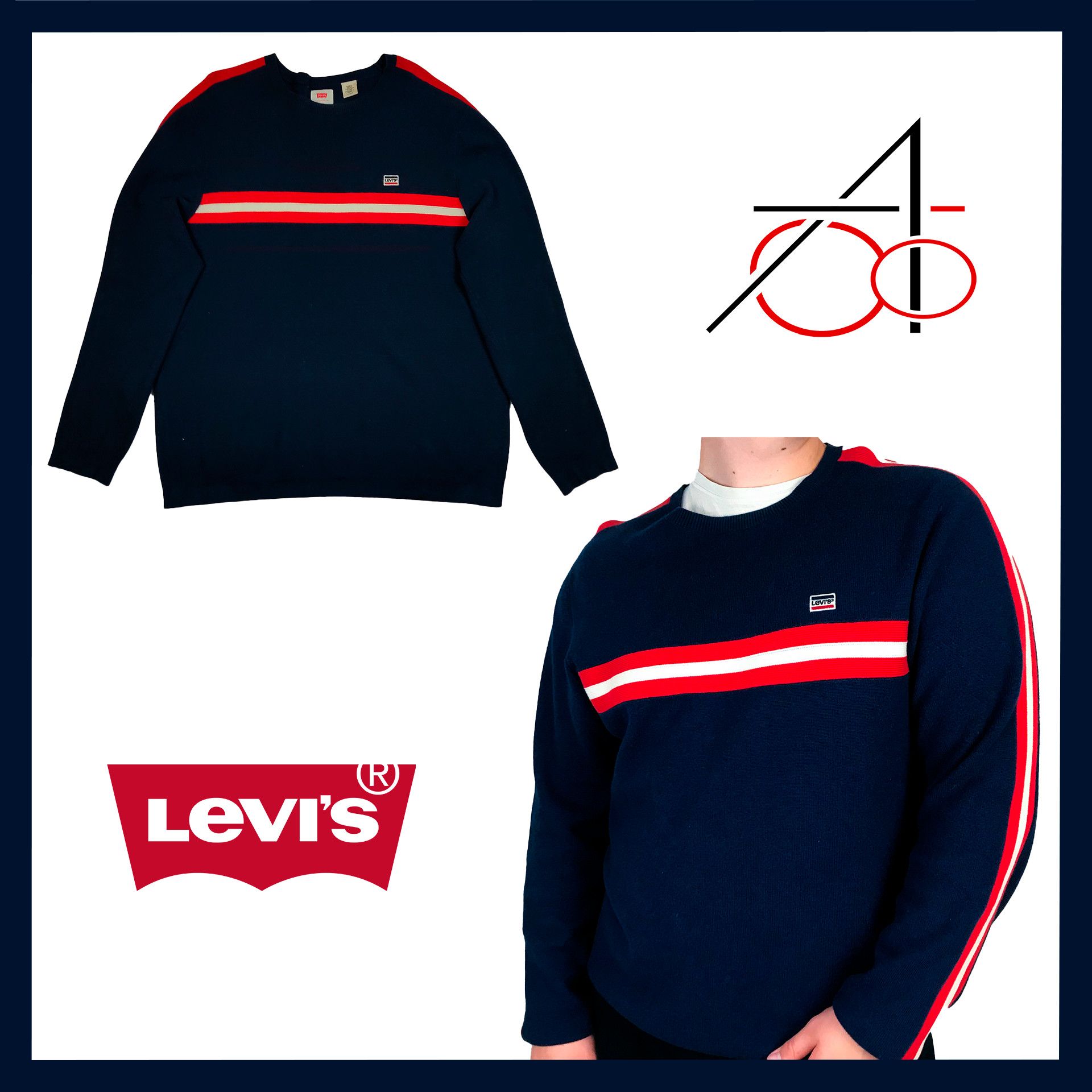 Levi's Levi's Sweater Size US XL / EU 56 / 4 - 1 Thumbnail