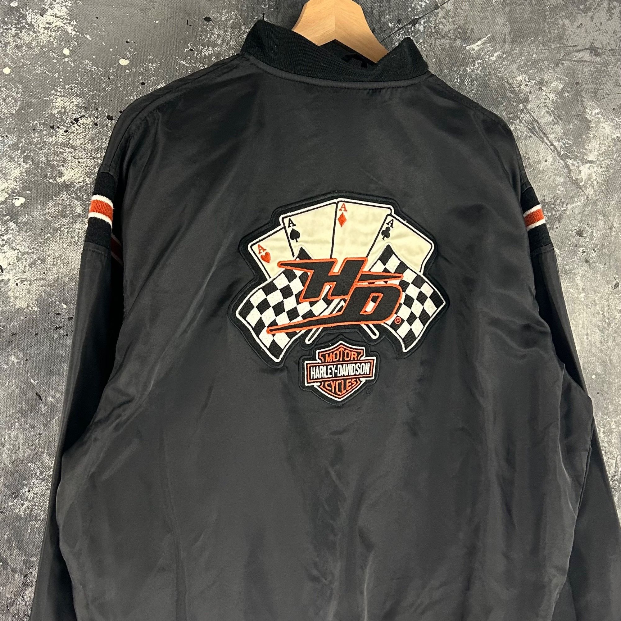 Harley Davidson Vintage 90’s Harley Davidson bomber jacket Size US L / EU 52-54 / 3 - 4 Thumbnail