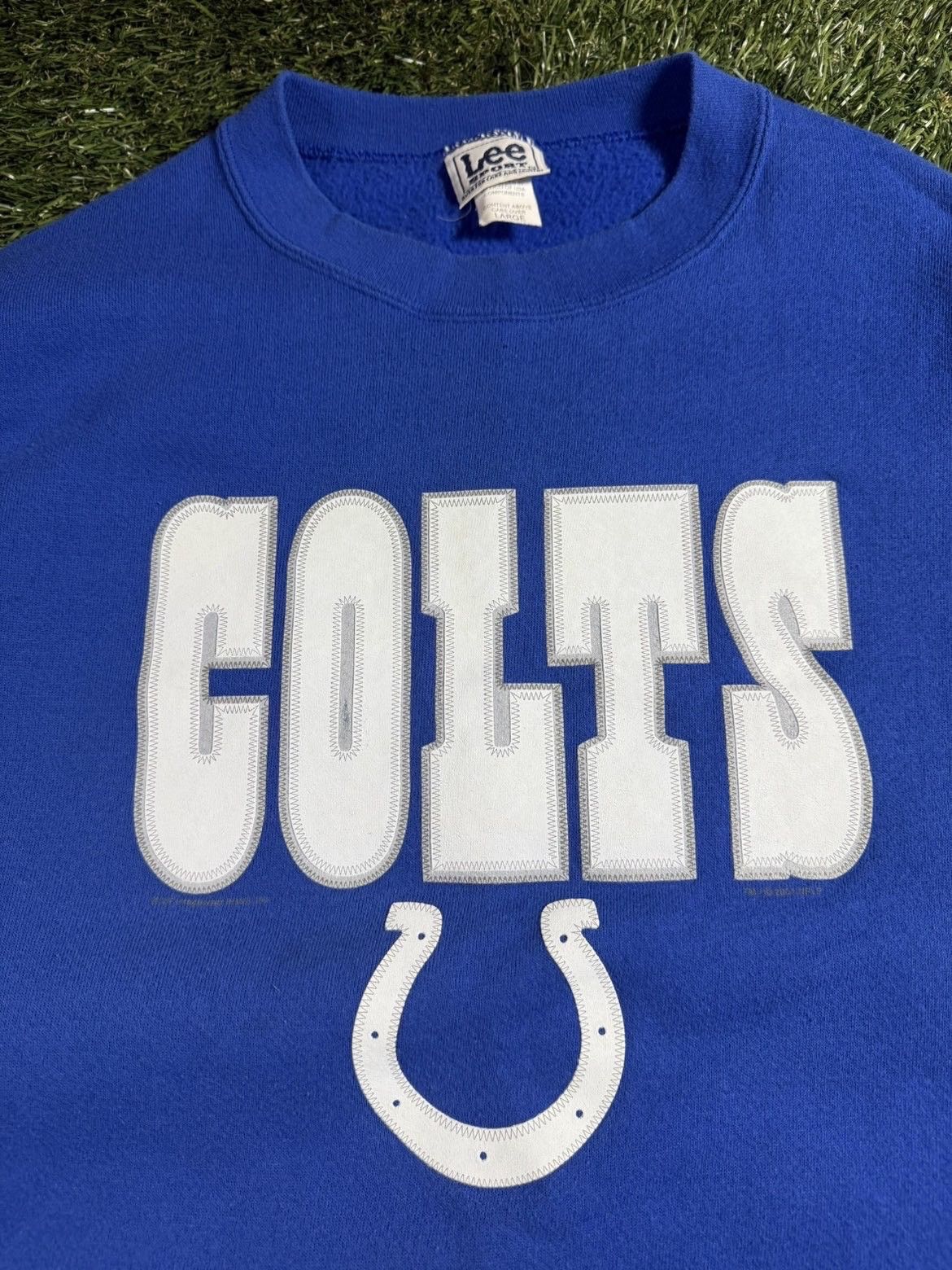 NFL Vintage 90’s Baggy Indianapolis Colts NFL Football Crewneck Size US L / EU 52-54 / 3 - 2 Thumbnail