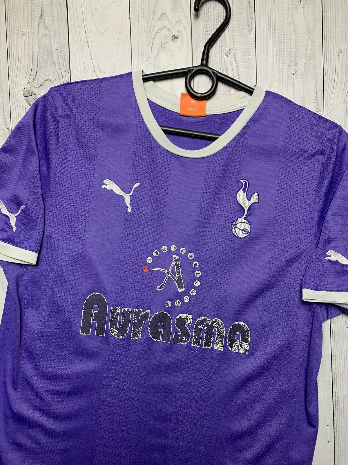 Puma × Vintage Vintage puma Tottenham Spurs soccer jersey away purple M Size US M / EU 48-50 / 2 - 2 Thumbnail