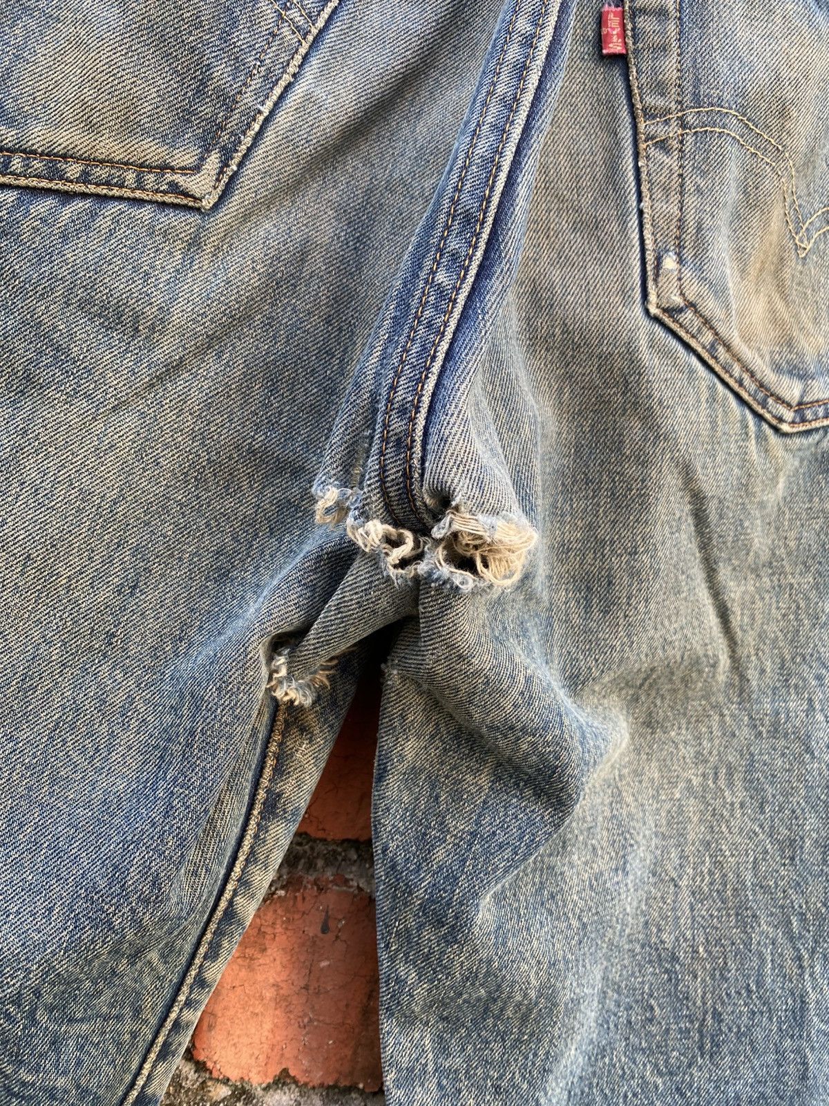 Levi's Vintage Clothing W31x32 Vintage levi's 501xx redline distressed made in USA Size US 31 - 7 Thumbnail