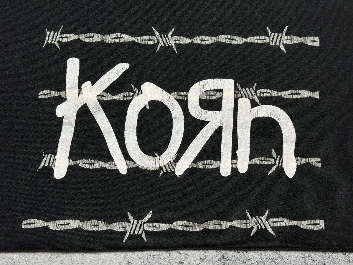 Band Tees Vintage 90s Korn Sun Faded Nu Metal Band Tee Size US L / EU 52-54 / 3 - 7 Thumbnail