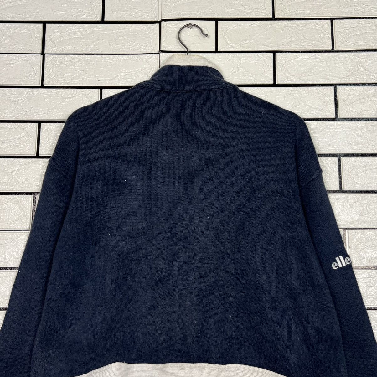 Ellesse Vintage 90's ELLESSE Small Logo Sweater Jacket #4183-C191 Size US M / EU 48-50 / 2 - 19 Thumbnail