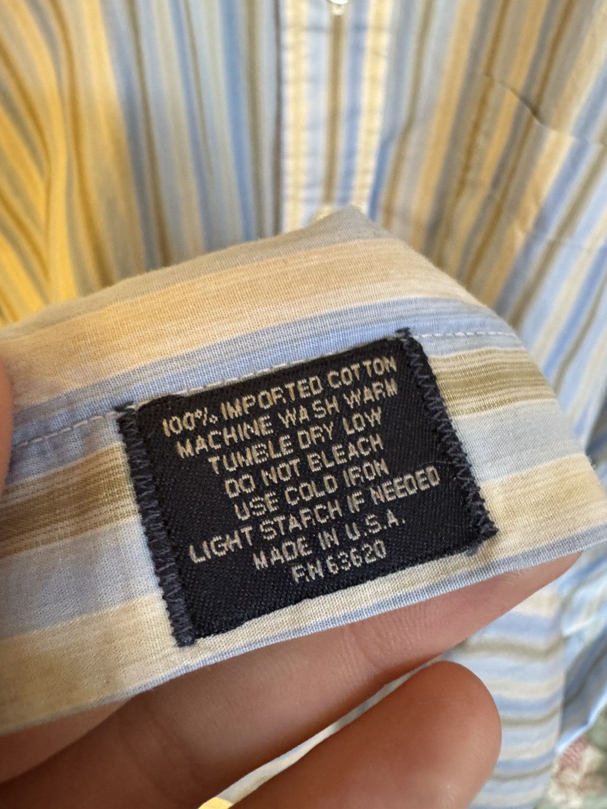 Burberry Vintage Burberry Striped Longsleeve Button up Dress Shirt Size US XXL / EU 58 / 5 - 7 Thumbnail