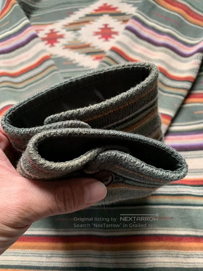 RRL Ralph Lauren RRL Ralph Lauren Navajo Southwest Rainbow Striped Long-Sle Size US S / EU 44-46 / 1 - 4 Thumbnail
