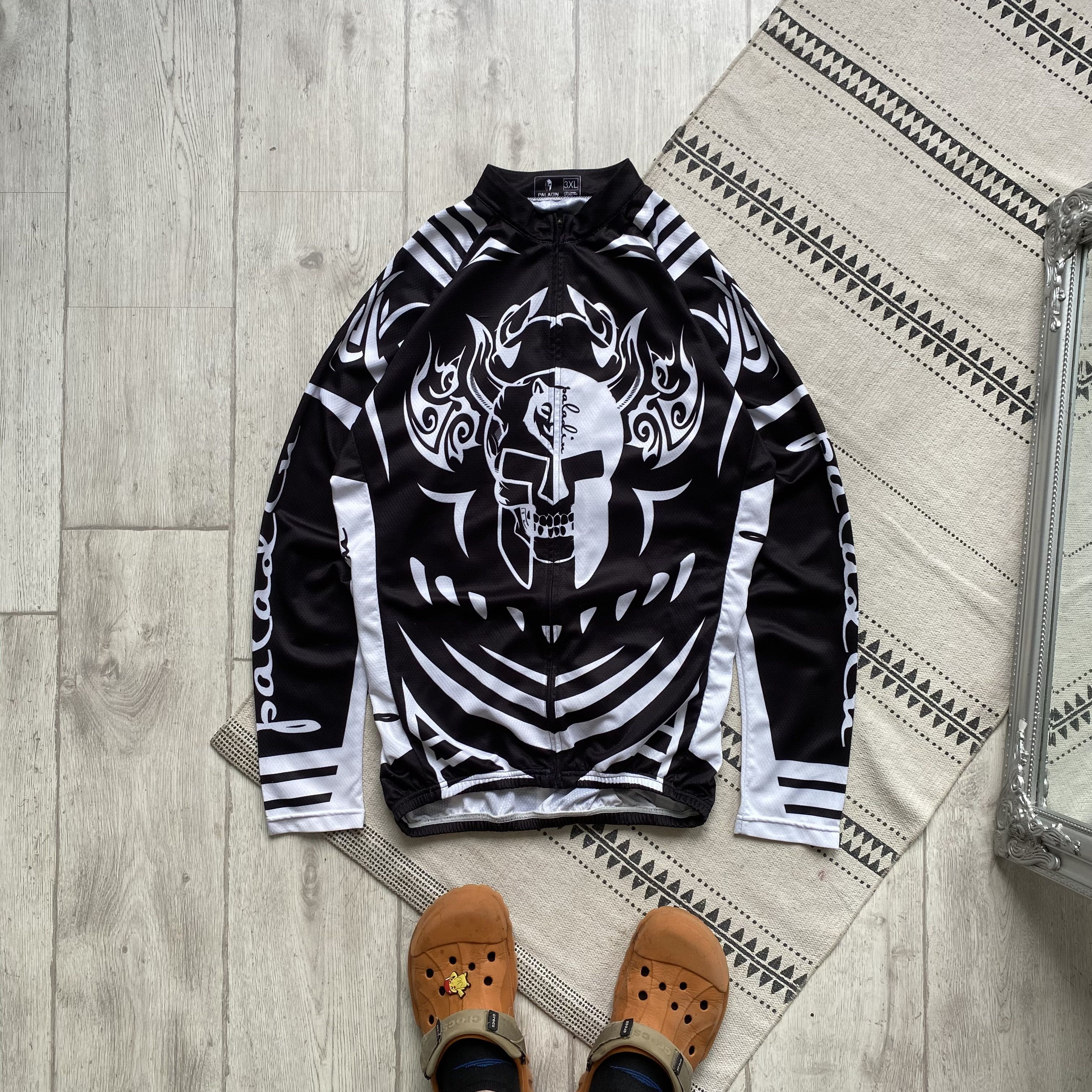 Bicycle 🚲 Vintage Crazy Cycle jersey Racing longsleeve PALADION Size US XL / EU 56 / 4 - 1 Thumbnail