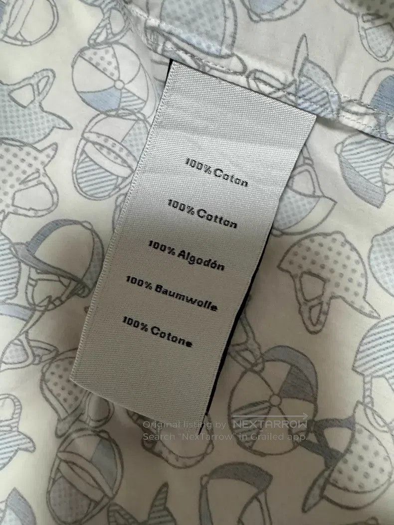 Hermes Hermes Casual shirt Size US XXS / EU 40 - 7 Thumbnail