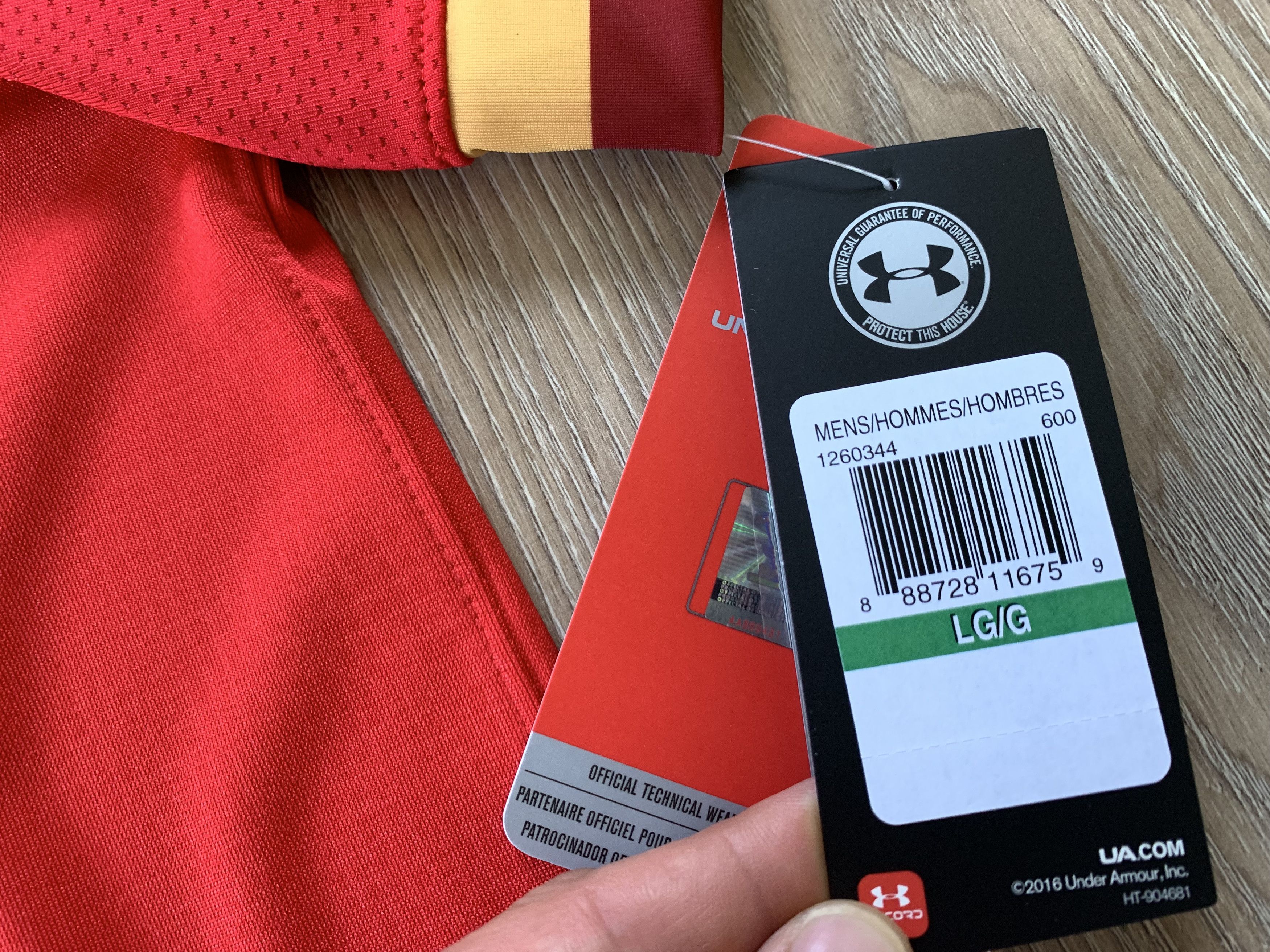 Under Armour × Vintage Under Armour Wales Rugby Union Home Jersey Size US M / EU 48-50 / 2 - 8 Thumbnail