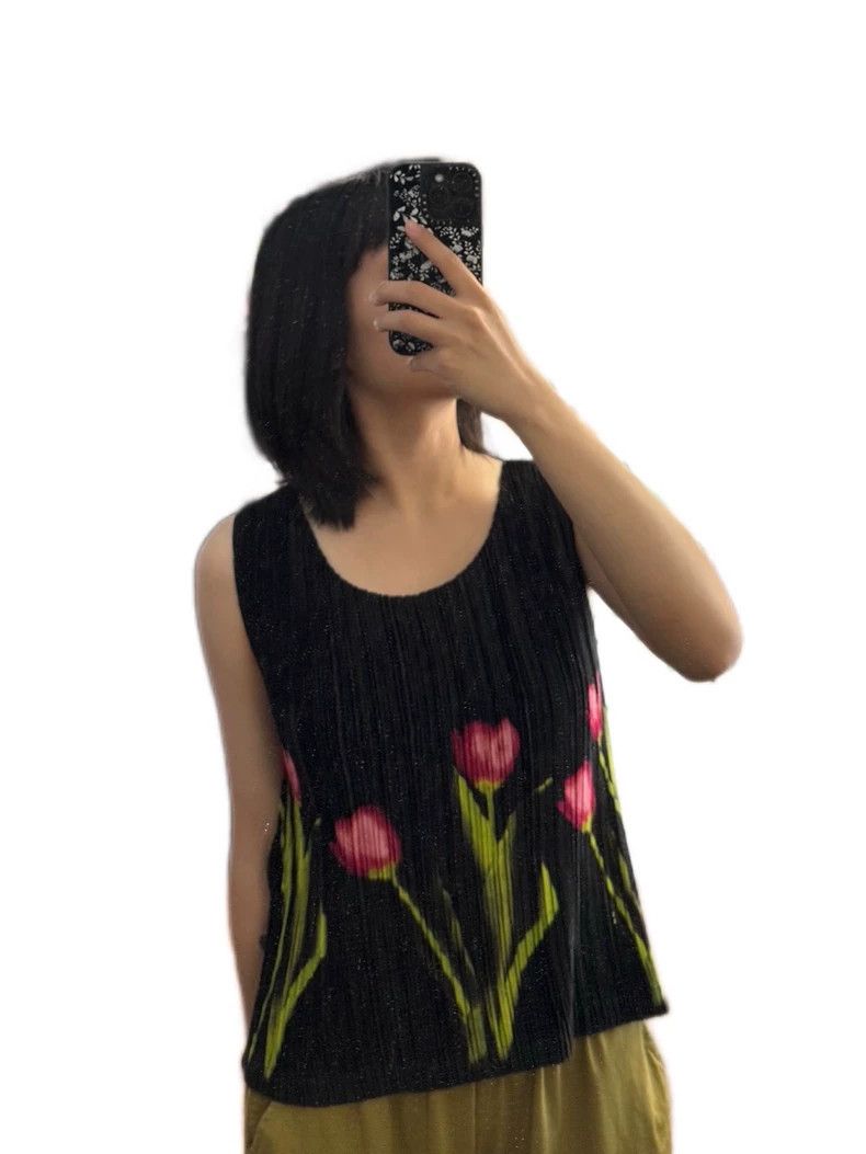 Issey Miyake issey miyake size:3 Velvet tulip vest Size XXS / US 00 / IT 34 - 4 Thumbnail