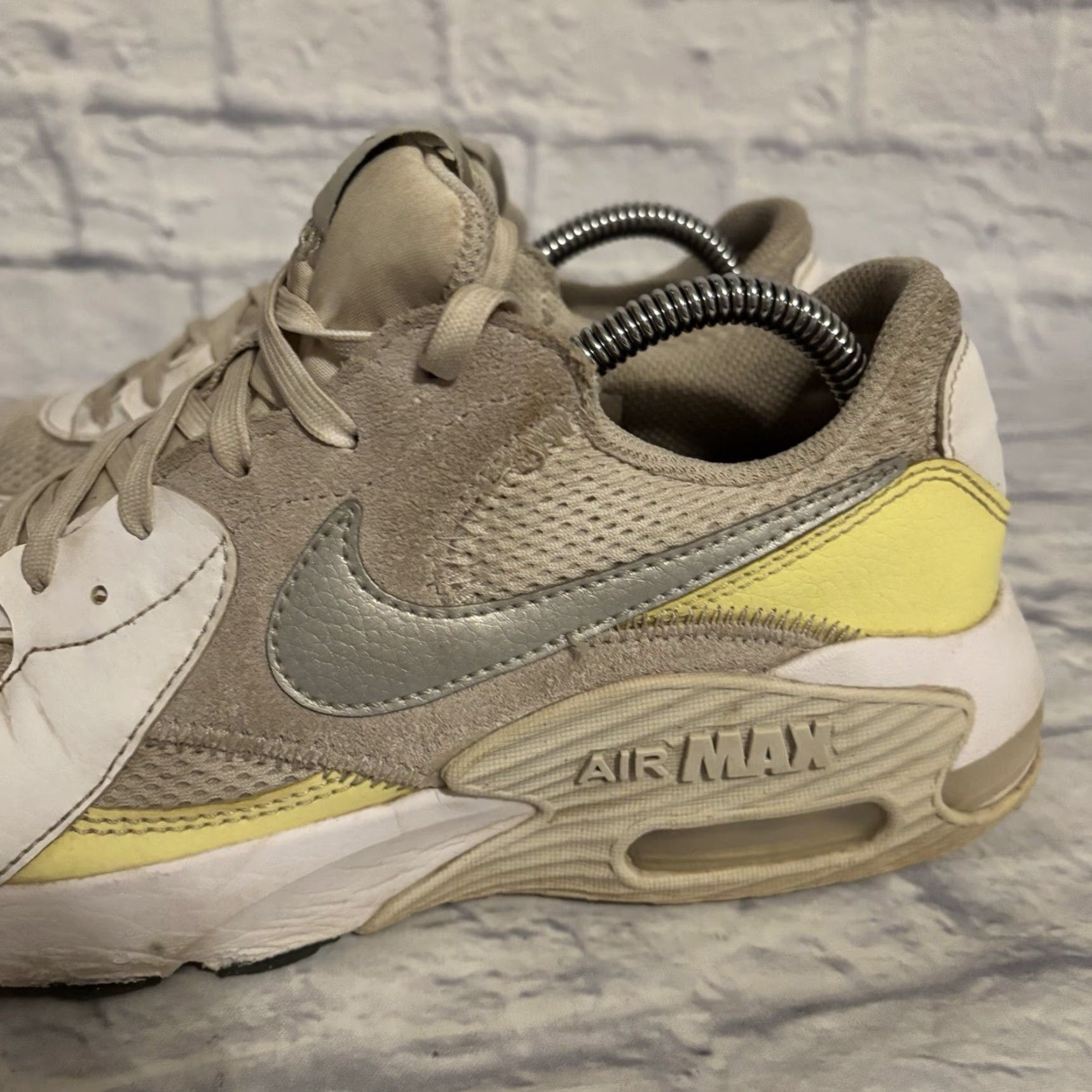 Nike Nike Air Max Excee Womens Athletic Training Shoes White 8.5 CD5432-111 Running Walking Breathable Sneakers Size US 6 / IT 36 - 7 Thumbnail