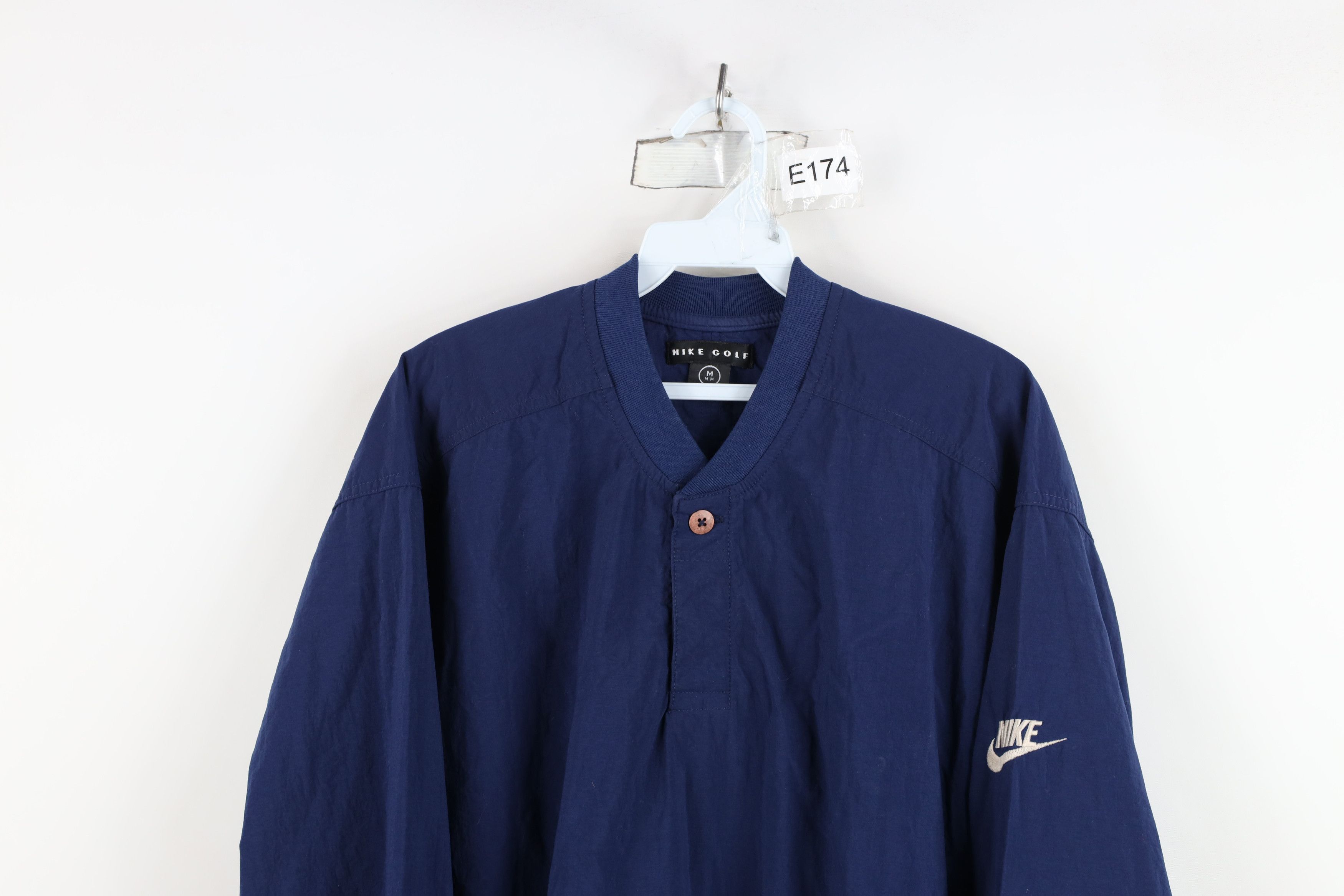 Nike Vintage 90s Nike Golf Swoosh Pullover Windbreaker Jacket Size US M / EU 48-50 / 2 - 2 Thumbnail