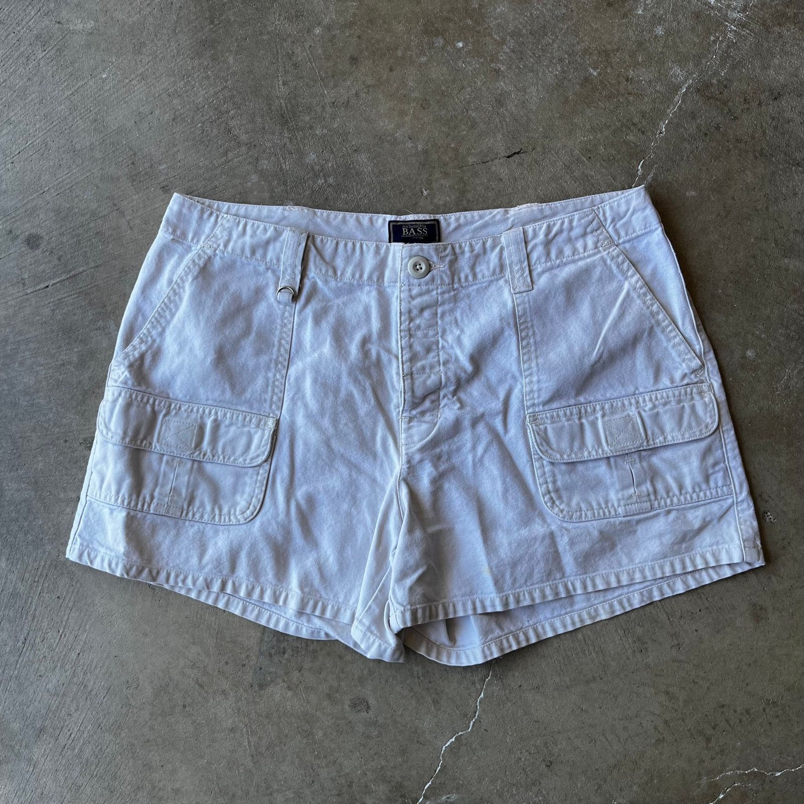 Vintage VINTAGE G.H. BASS CO UTILITY SHORT SHORTS FATIGUE WOMENS 12 Size 34" / US 12 / IT 48 - 1 Thumbnail