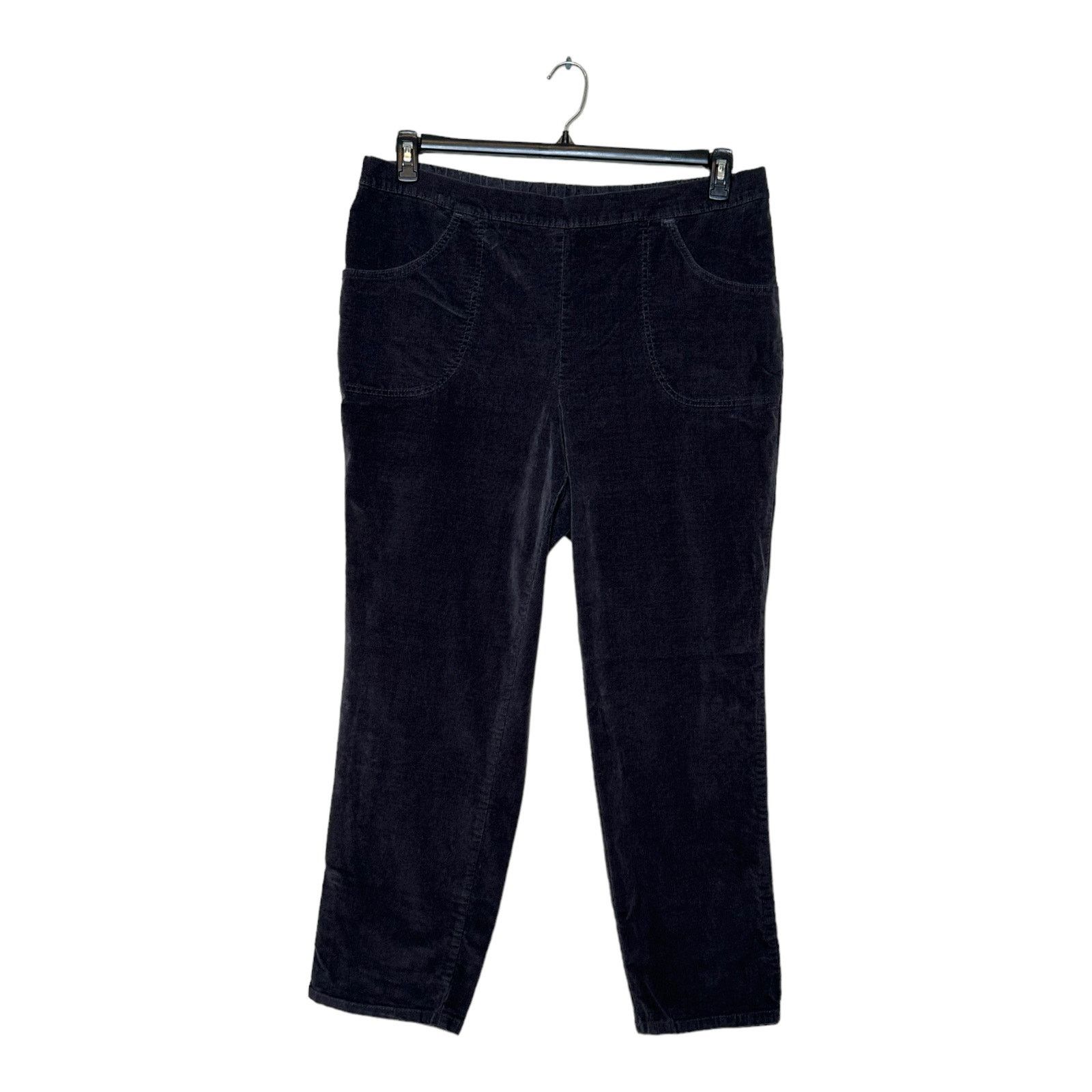 Hanes JMS by Hanes gray corduroy pull on stretch pants size 2X Size 40" / US 18 - 8 Thumbnail