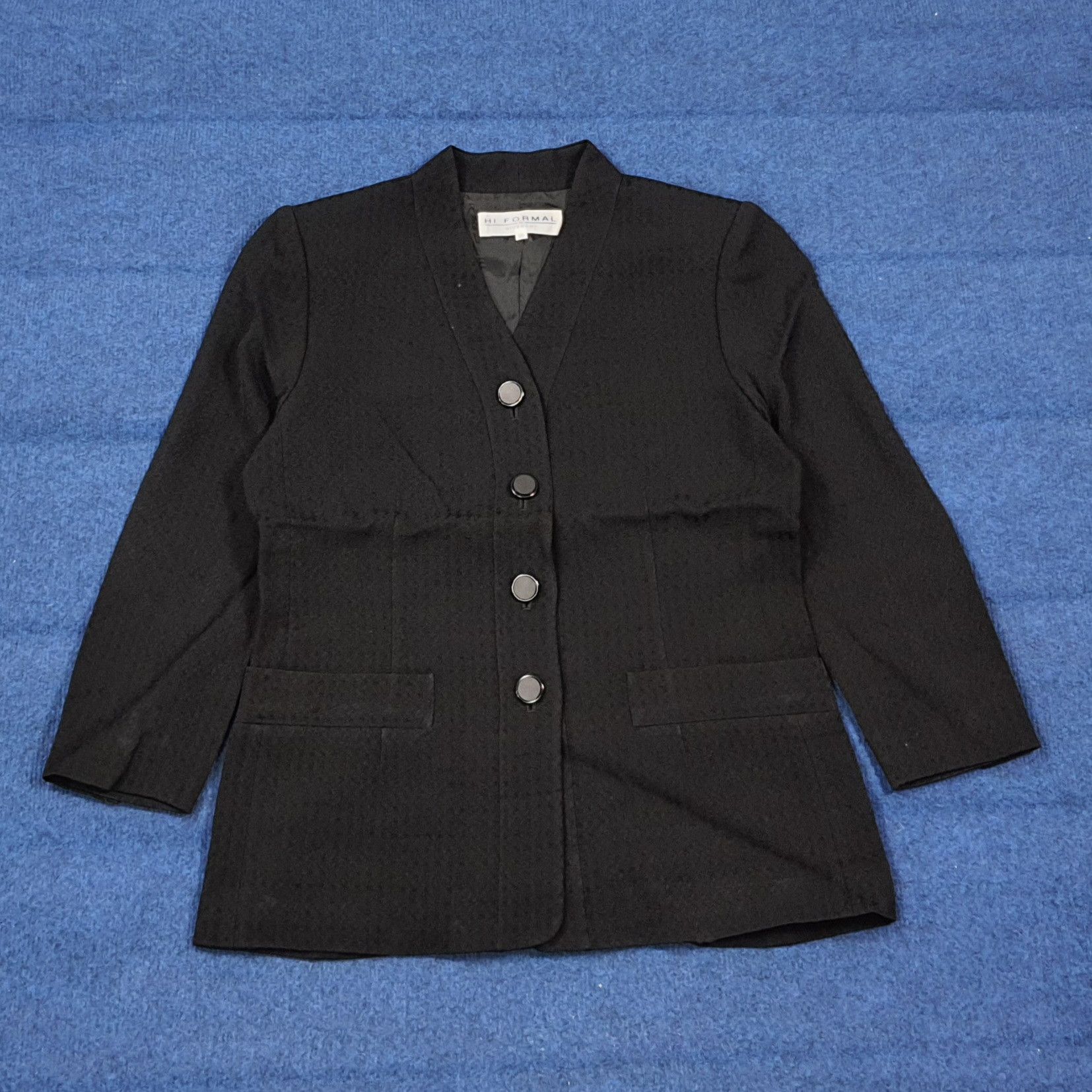 Givenchy Vintage Givenchy Hi Formal Black Blazer Formal Wear C289N6 Size XS / US 0-2 / IT 36-38 - 1 Thumbnail
