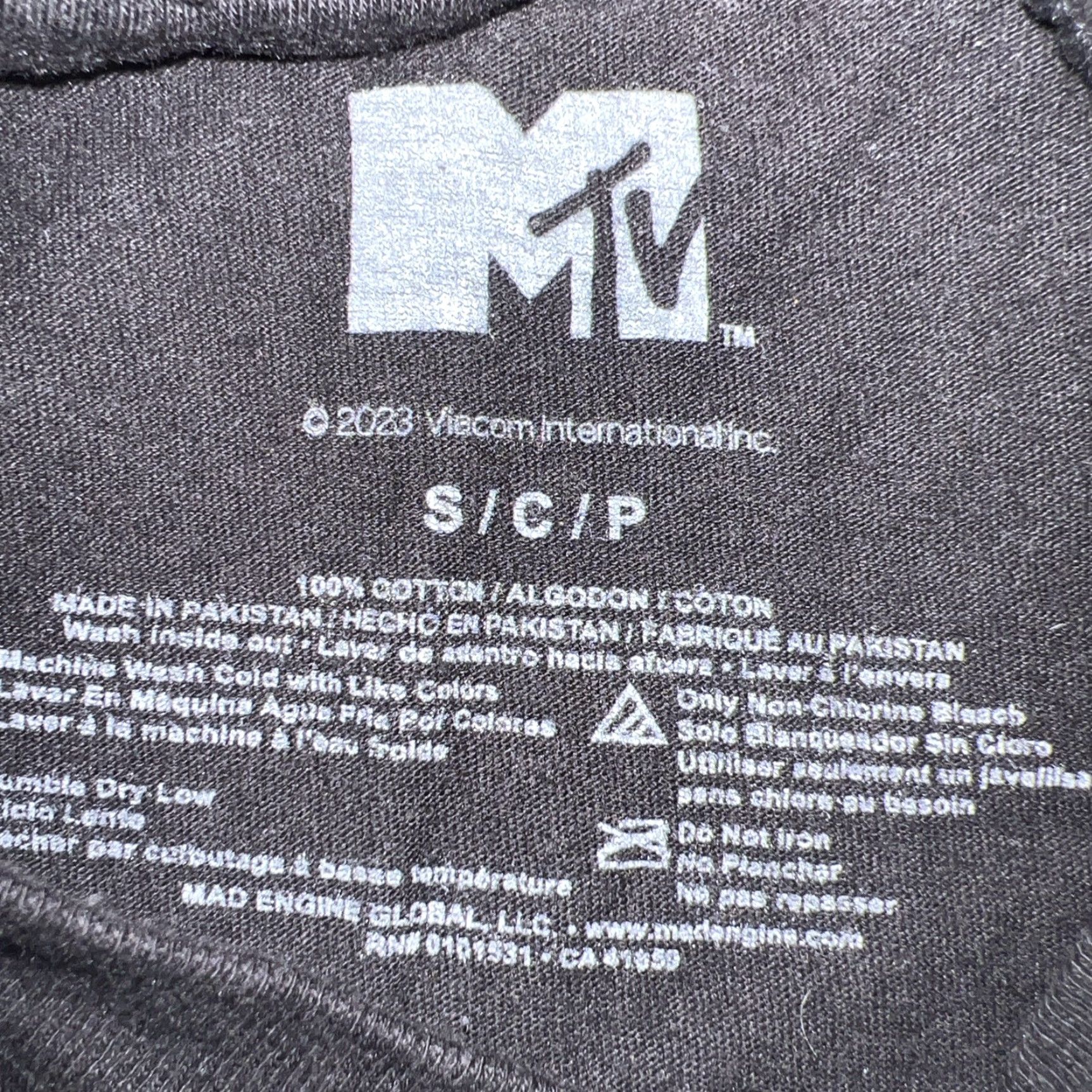 Etro MTV Shirt Unisex Adults T-Shirt 80s Retro UFO Aliens Space Galaxy Logo Black Small Crew Neck Short Sleeve Graphic Print Modern Edition Size US S / EU 44-46 / 1 - 6 Thumbnail