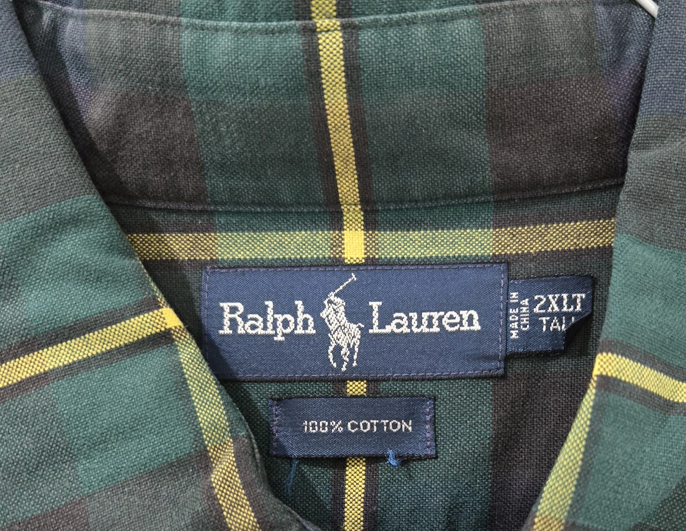 Polo Ralph Lauren Men's 2XLT Tall Ralph Lauren plaid button down shirt Size US XXL / EU 58 / 5 - 5 Thumbnail
