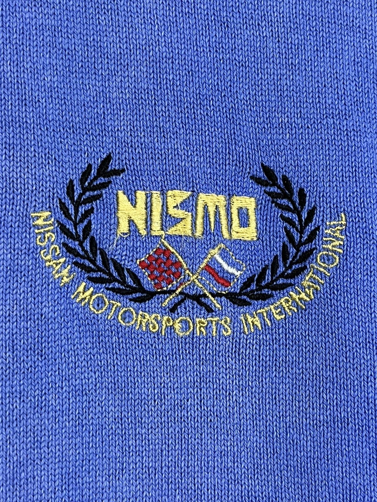 Nissan RARE🔥VINTAGE NISMO RACING TEAM DISTRESSED FADED POLO SHIRT Size US L / EU 52-54 / 3 - 3 Thumbnail