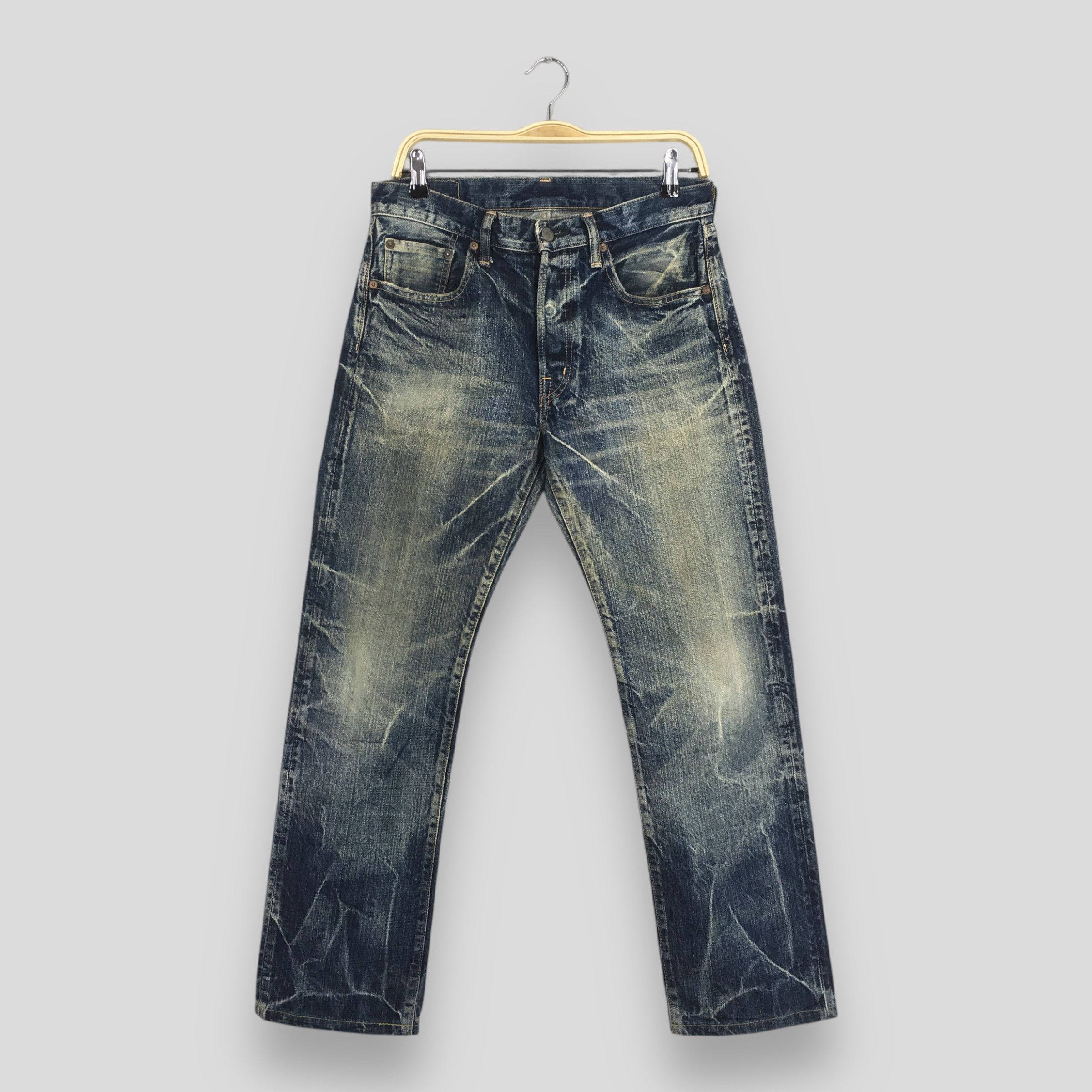 Japanese Brand Size 30x28 Vintage 90s Domingo Japanese Denim S36 