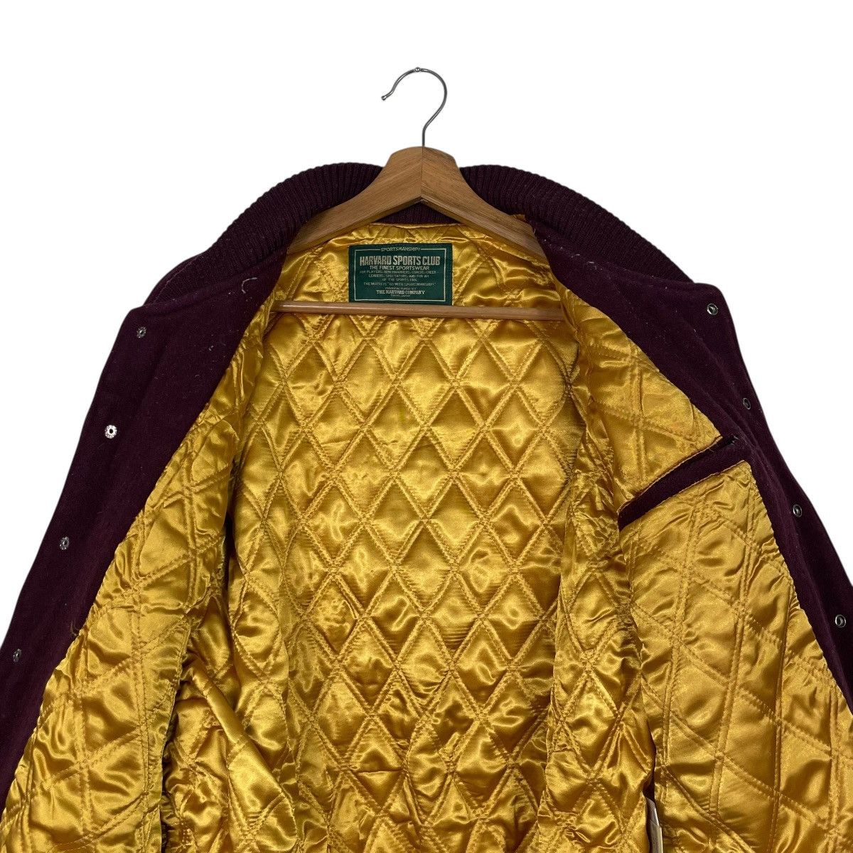 Other Vintage Harvard Sports Club Basketball Varsity Jacket Size US M / EU 48-50 / 2 - 14 Thumbnail