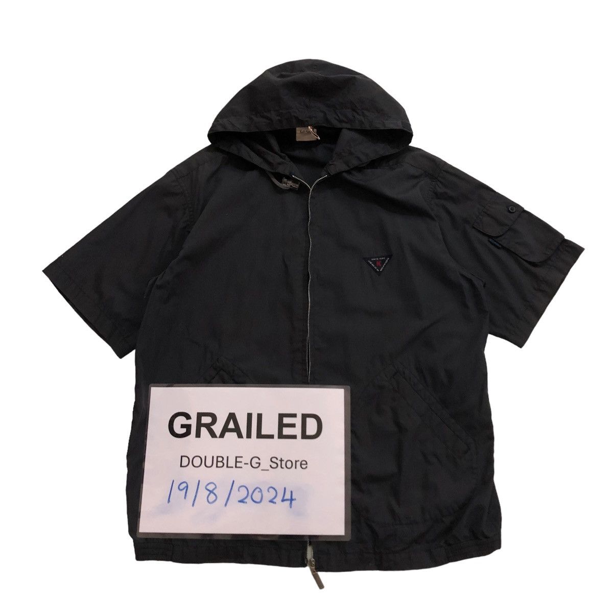 Japanese Brand × Vintage 📌VINTAGE SHORT SLEEVE BIKER JACKET KARL HELMUT JAPAN Size US L / EU 52-54 / 3 - 1 Thumbnail