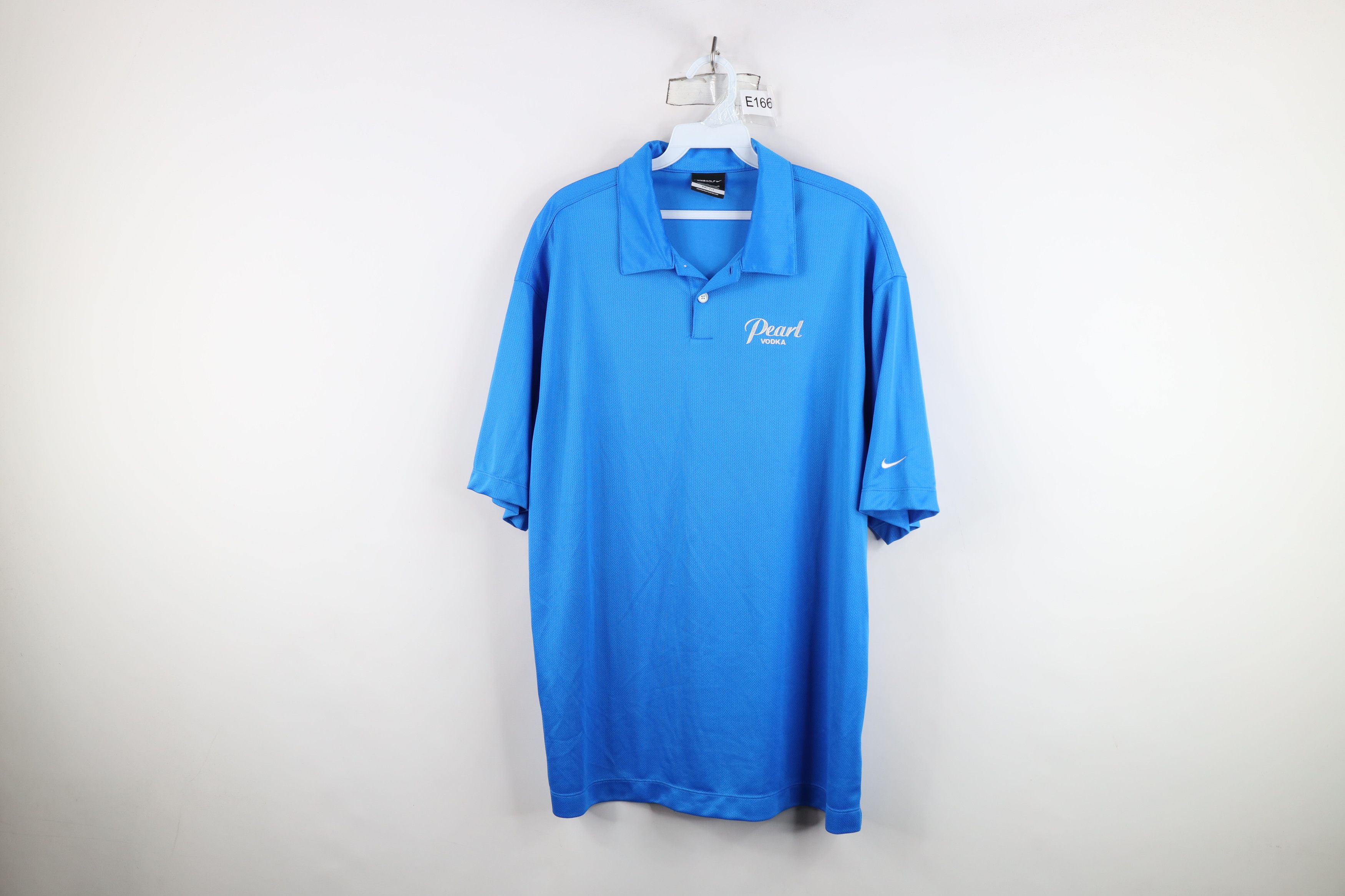 Nike Nike Golf Pearl Vodka Short Sleeve Collared Polo Shirt Blue Size US L / EU 52-54 / 3 - 1 Thumbnail