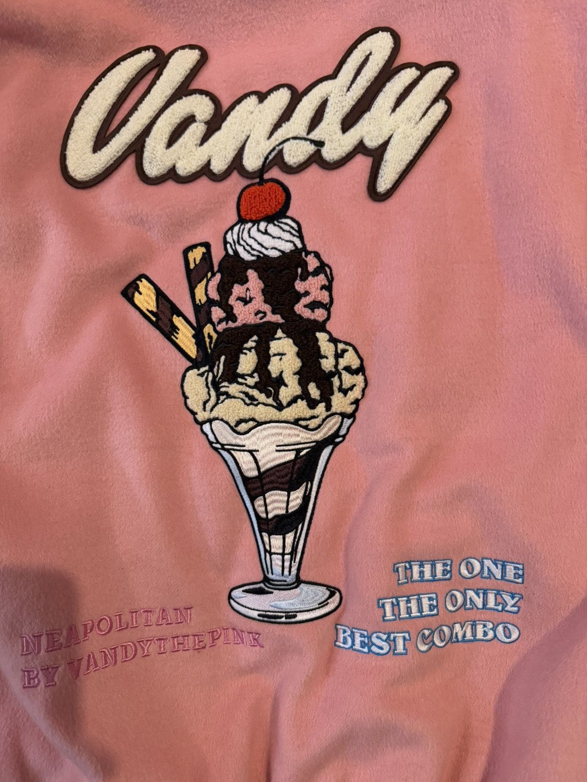 Vandy The Pink Vandy the pink letterman jacket Size US XL / EU 56 / 4 - 3 Thumbnail
