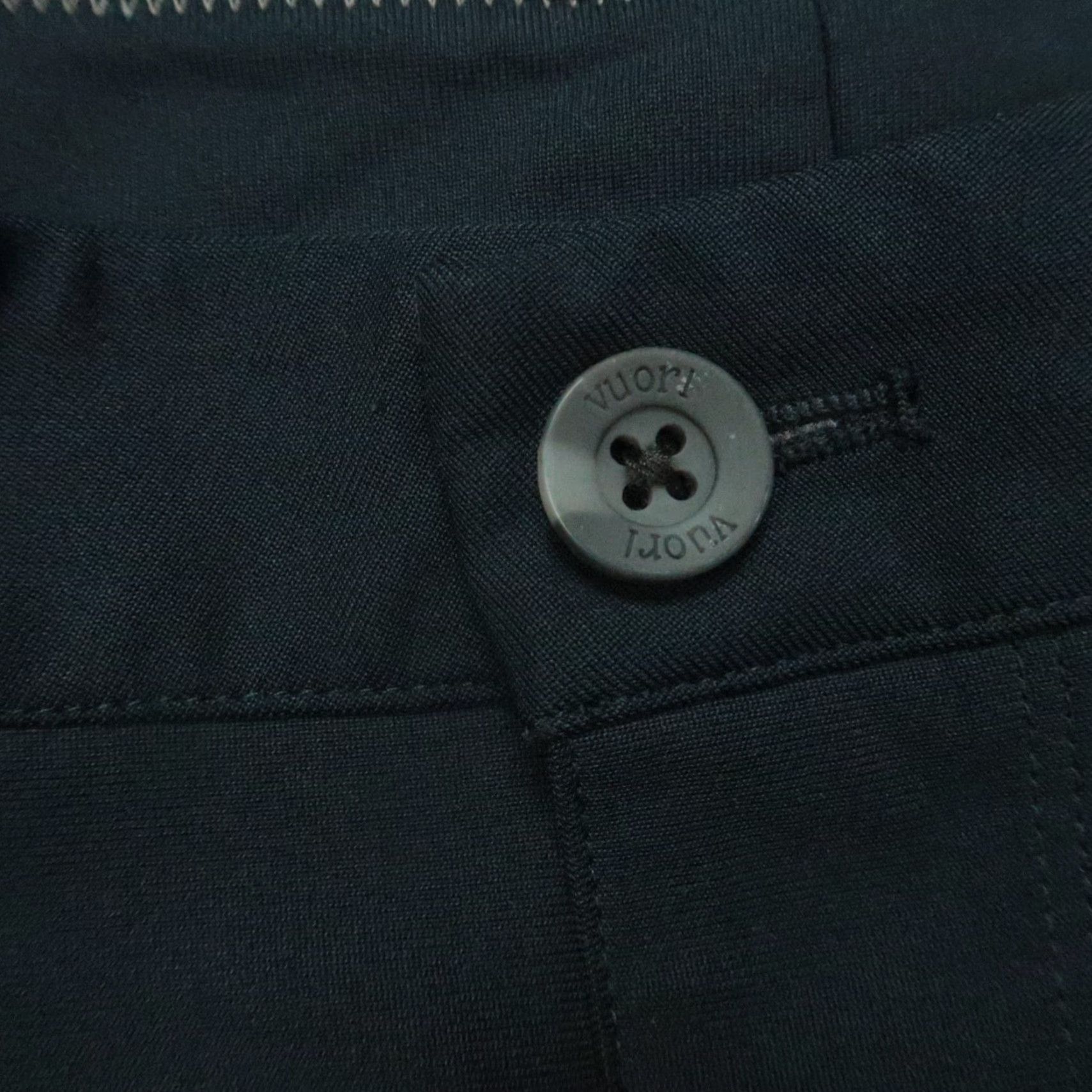 Vuori Vuori Mens Pants 32x28 Blue Meta Performance Stretch Chino Zip Pocket V430-S Size US 32 / EU 48 - 3 Thumbnail