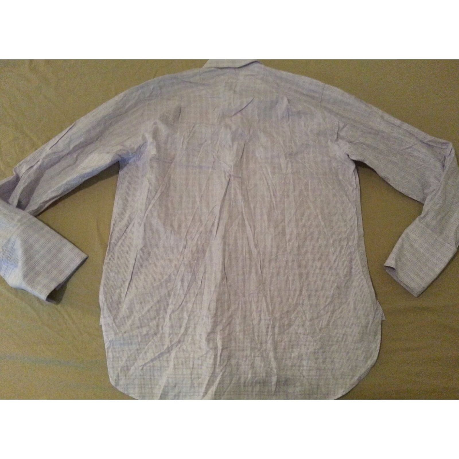 Charles Tyrwhitt Mens Dress Shirt Charles Tyrwhitt Purple Slim Cotton 16 35 Size 42R - 3 Thumbnail