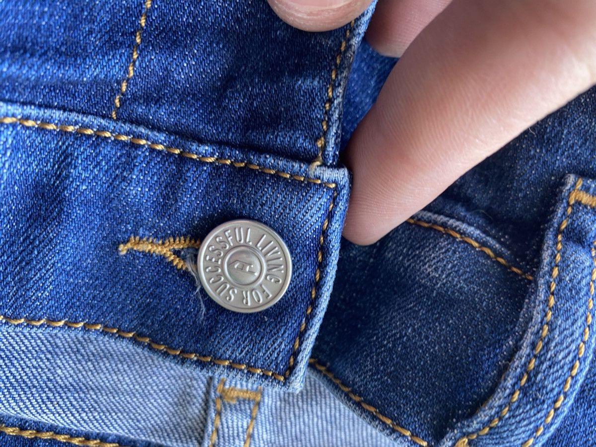 20471120 × Diesel Diesel Opium Skinny Punk Gothic Designer Denim Jeans Rare Size US 29 - 12 Thumbnail