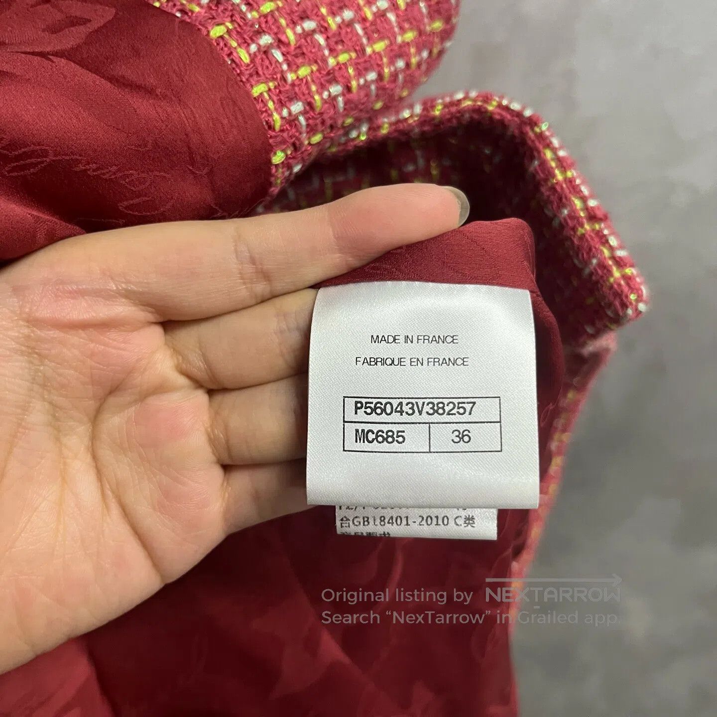 Chanel Chanel Single-row buttoned collar jacket coat| Size S / US 4 / IT 40 - 4 Thumbnail