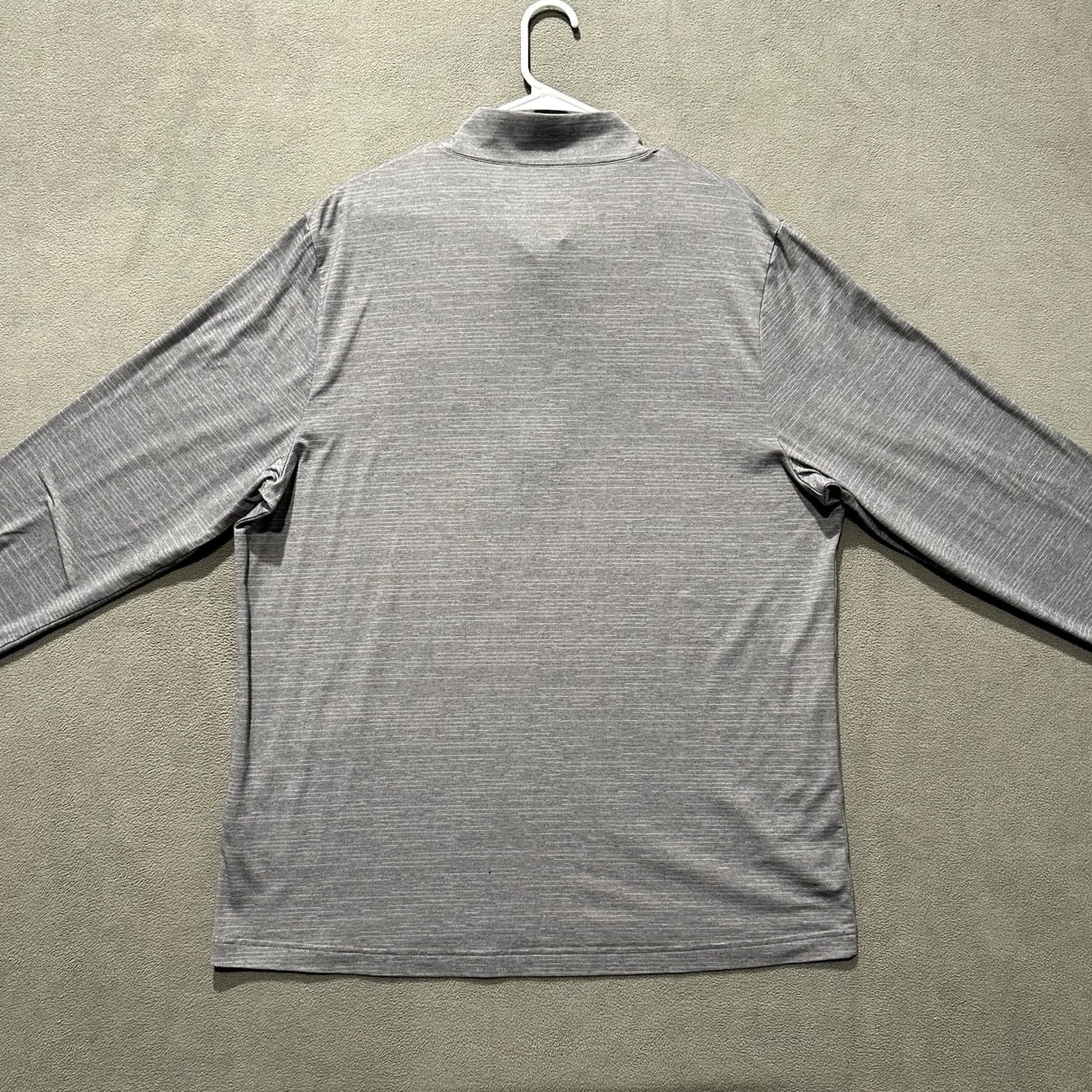 TravisMathew Travis Mathew Crestview Pullover Mens XL Gray 1/4 Zip Golf Casual Activewear Travel Logo Embroidered Size US XL / EU 56 / 4 - 2 Thumbnail