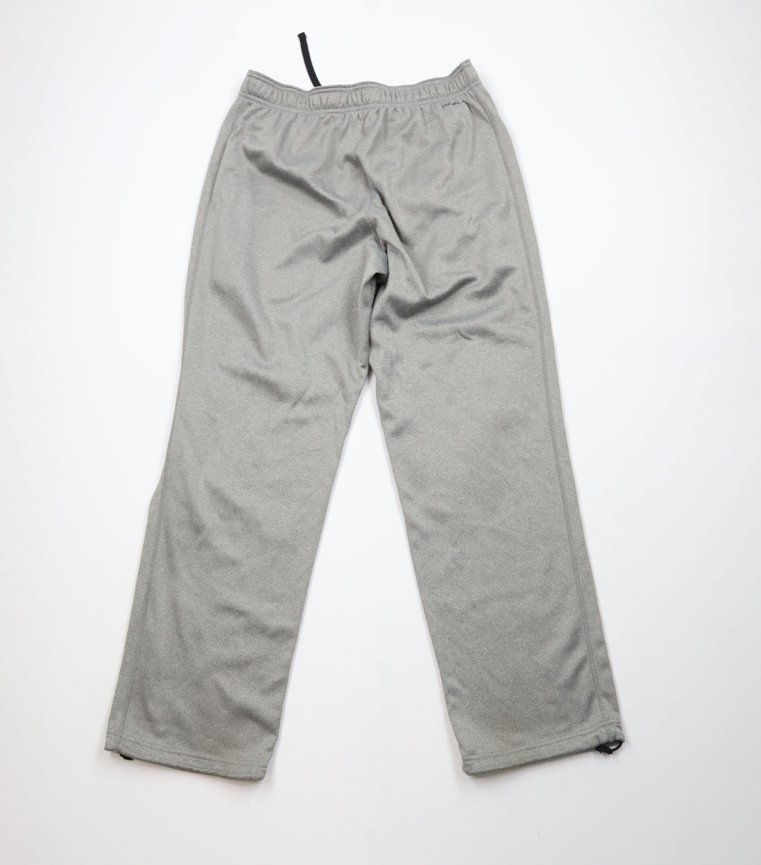 Nike × Vintage Vintage Y2K Nike Therma Fit Mini Swoosh Wide Leg Sweatpants Size US 34 / EU 50 - 11 Thumbnail