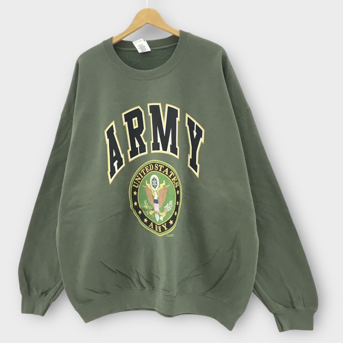 Gildan Gildan Us Army Crewneck Big Logo Size US XL / EU 56 / 4 - 2 Thumbnail