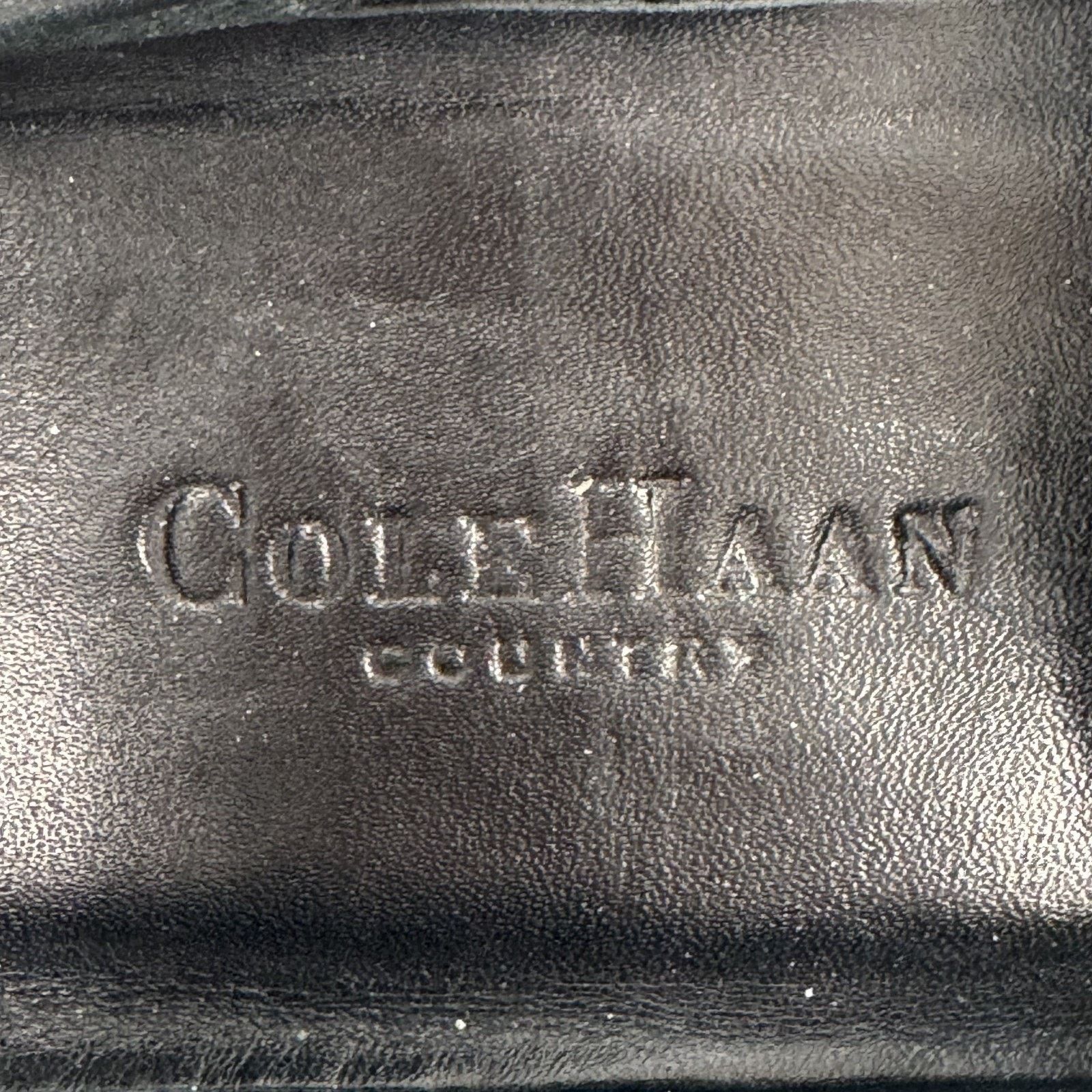 Cole Haan Cole Haan Country Marcy Woven Black Leather Loafer Shoes 8.5 Size US 8.5 / EU 41-42 - 9 Thumbnail