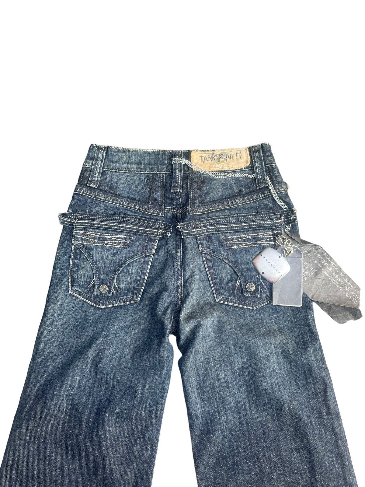 Designer × Jimmy Taverniti Jimmy Taverniti Wide Leg Denim Size 26" / US 2 / IT 38 - 7 Thumbnail