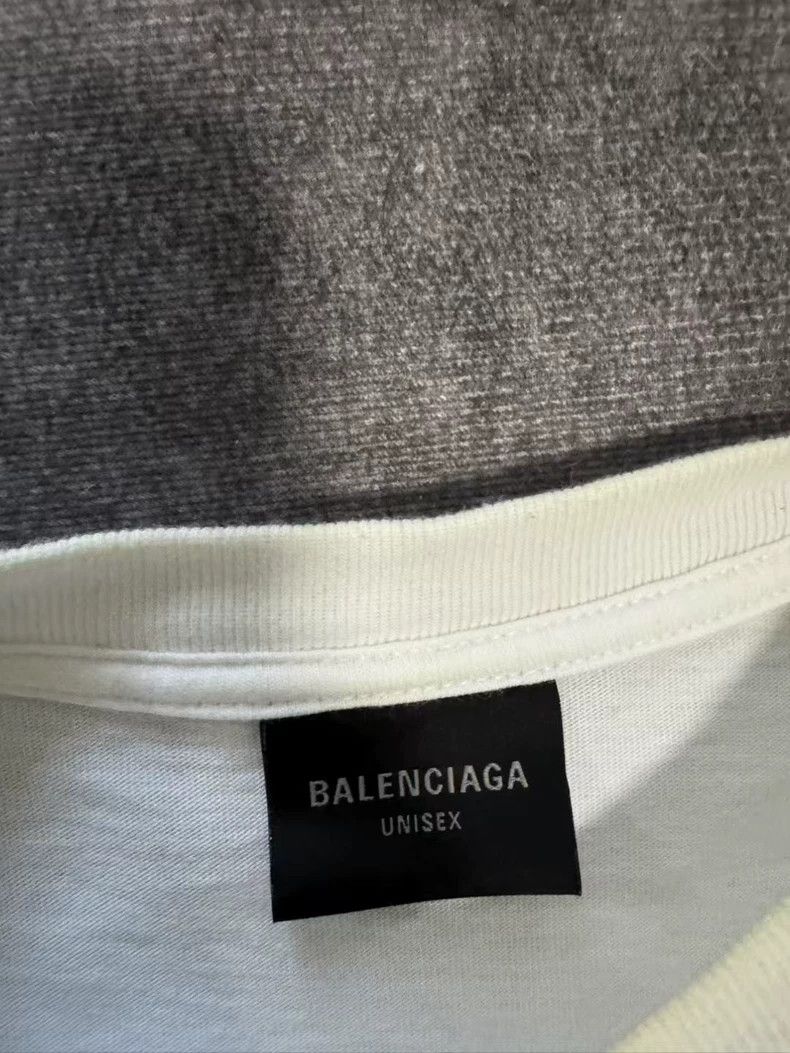 Balenciaga Balenciaga White short-sleeved T-shirt Size US XS / EU 42 / 0 - 3 Thumbnail