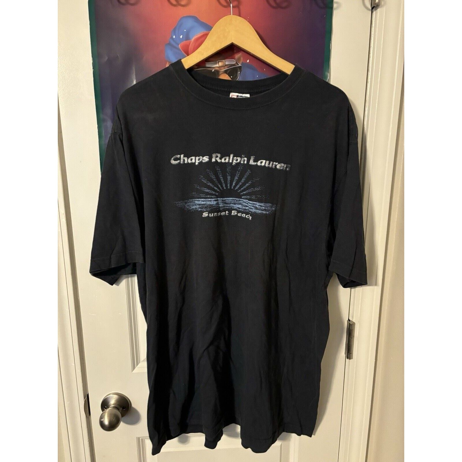 Other Vintage black chaps ralph lauren black shirt Size Xl Size US XL / EU 56 / 4 - 1 Thumbnail