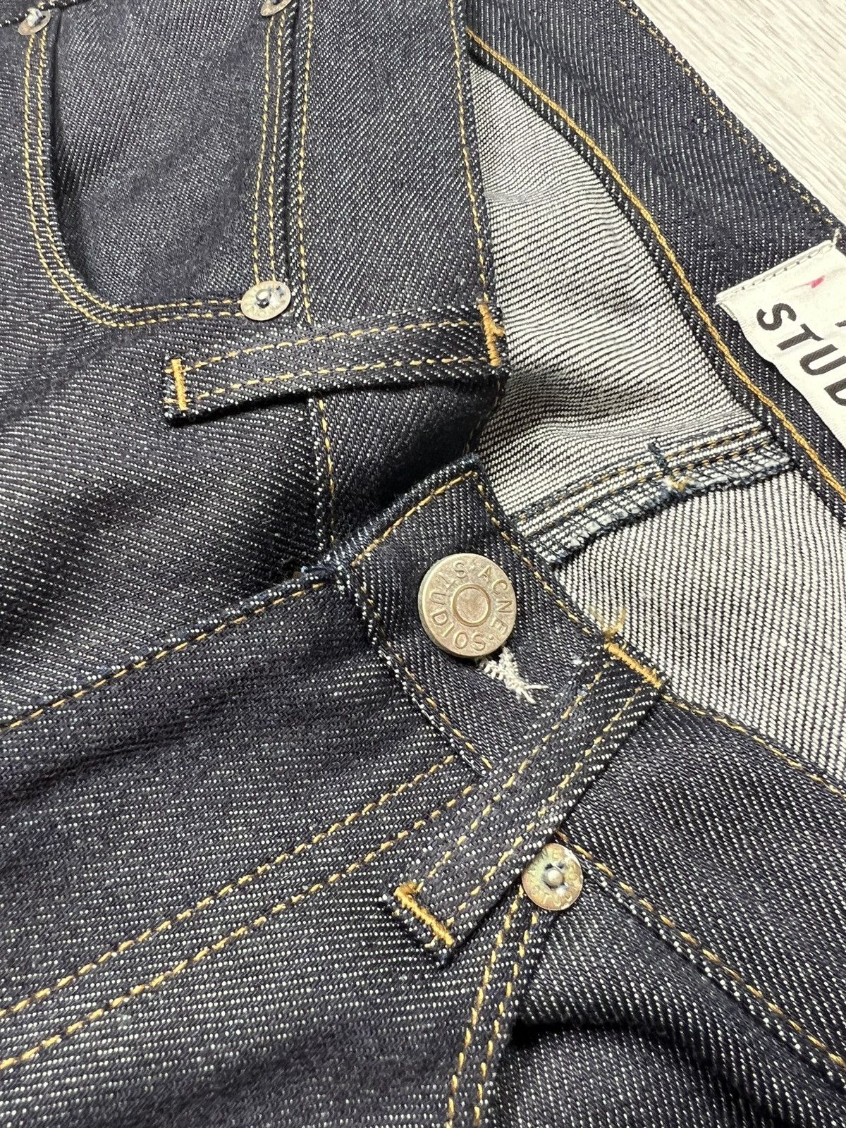 Acne Studios Acne Studios Max Raw Jeans Men’s Denim Pants Size US 28 / EU 44 - 11 Thumbnail