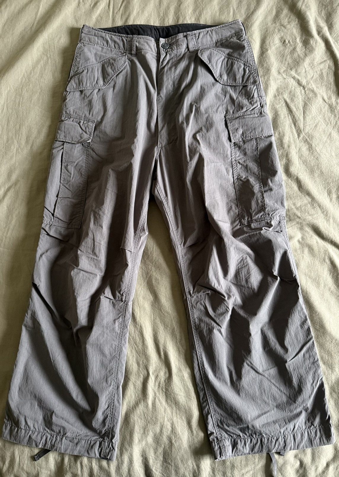 Beams Japan Men’s 🇯🇵 Beams 6 Pockets Loose Fit Cargo Pants Sz Medium Size US 32 / EU 48 - 4 Thumbnail