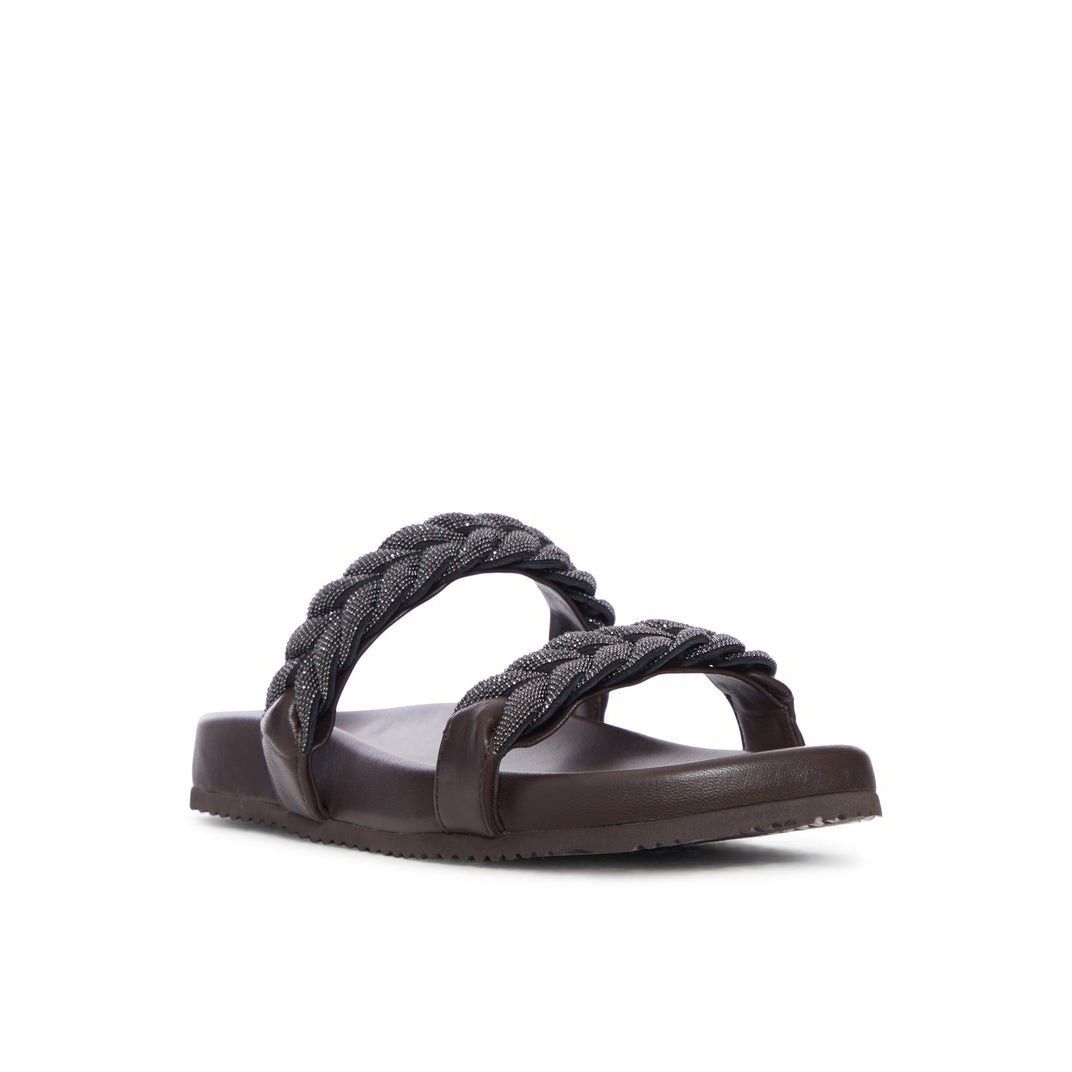 Brunello Cucinelli BRUNELLO CUCINELLI $1900 Brown precious braided straps Sanda Size US 10 / IT 40 - 2 Thumbnail
