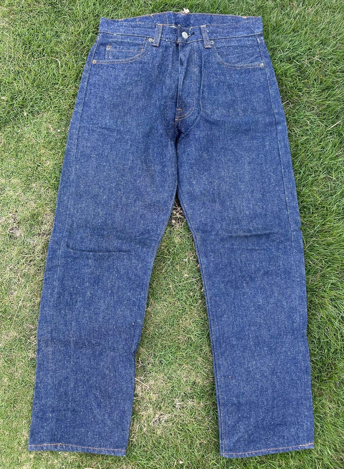 Levi's Vintage rare 80’s Levi’s 501 Sidem Made in Usa W31 L29 Size US 30 / EU 46 - 1 Thumbnail