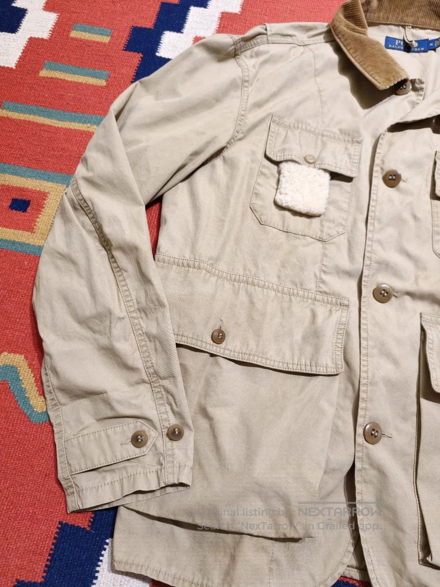 Polo Ralph Lauren Polo Ralph Lauren Cotton Washed Safari Jacket. Size US M / EU 48-50 / 2 - 3 Thumbnail