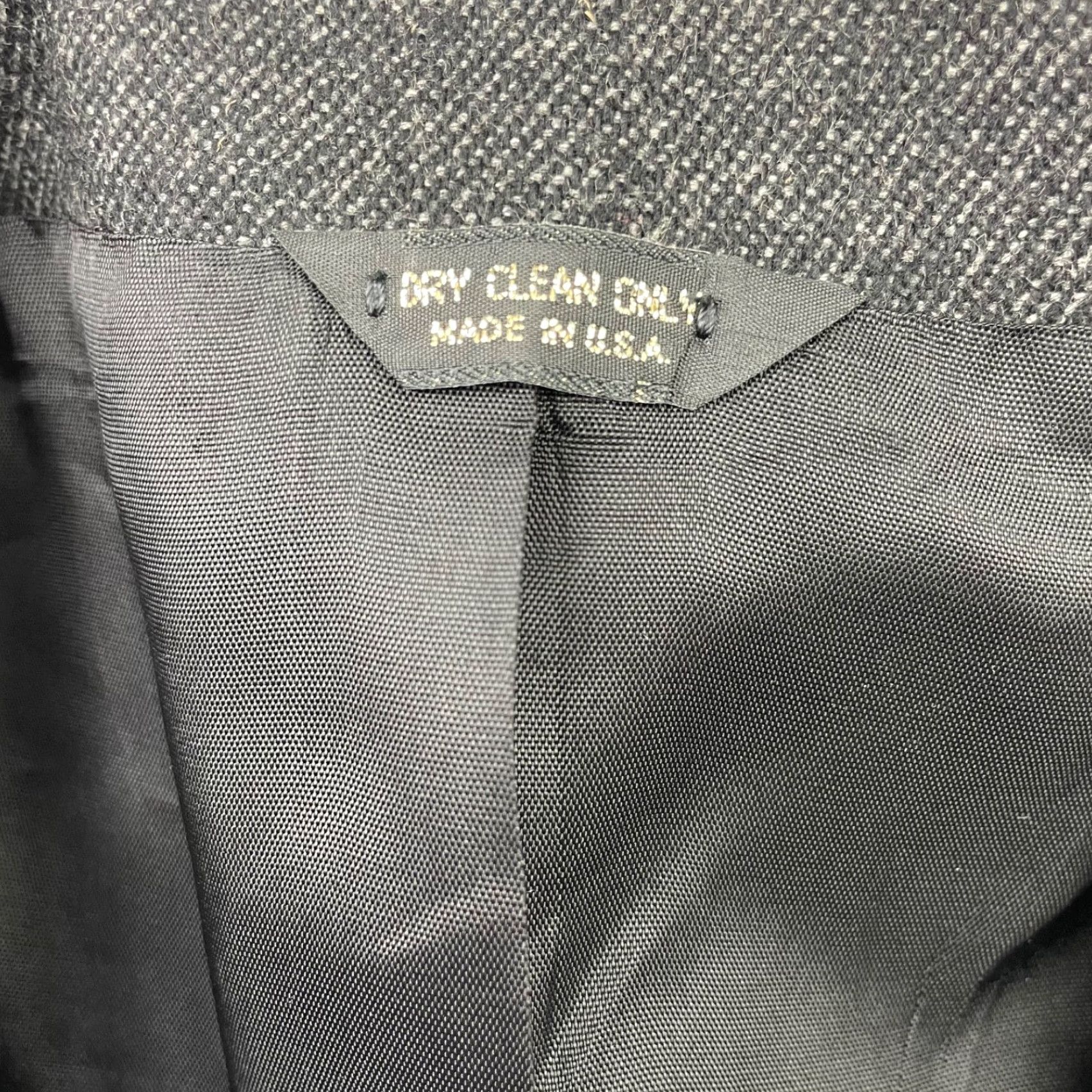 Vintage VINTAGE Pagno West Blazer Gray 2-Button Western Wool Tweed Men’s USA 44R Size 44R - 5 Thumbnail