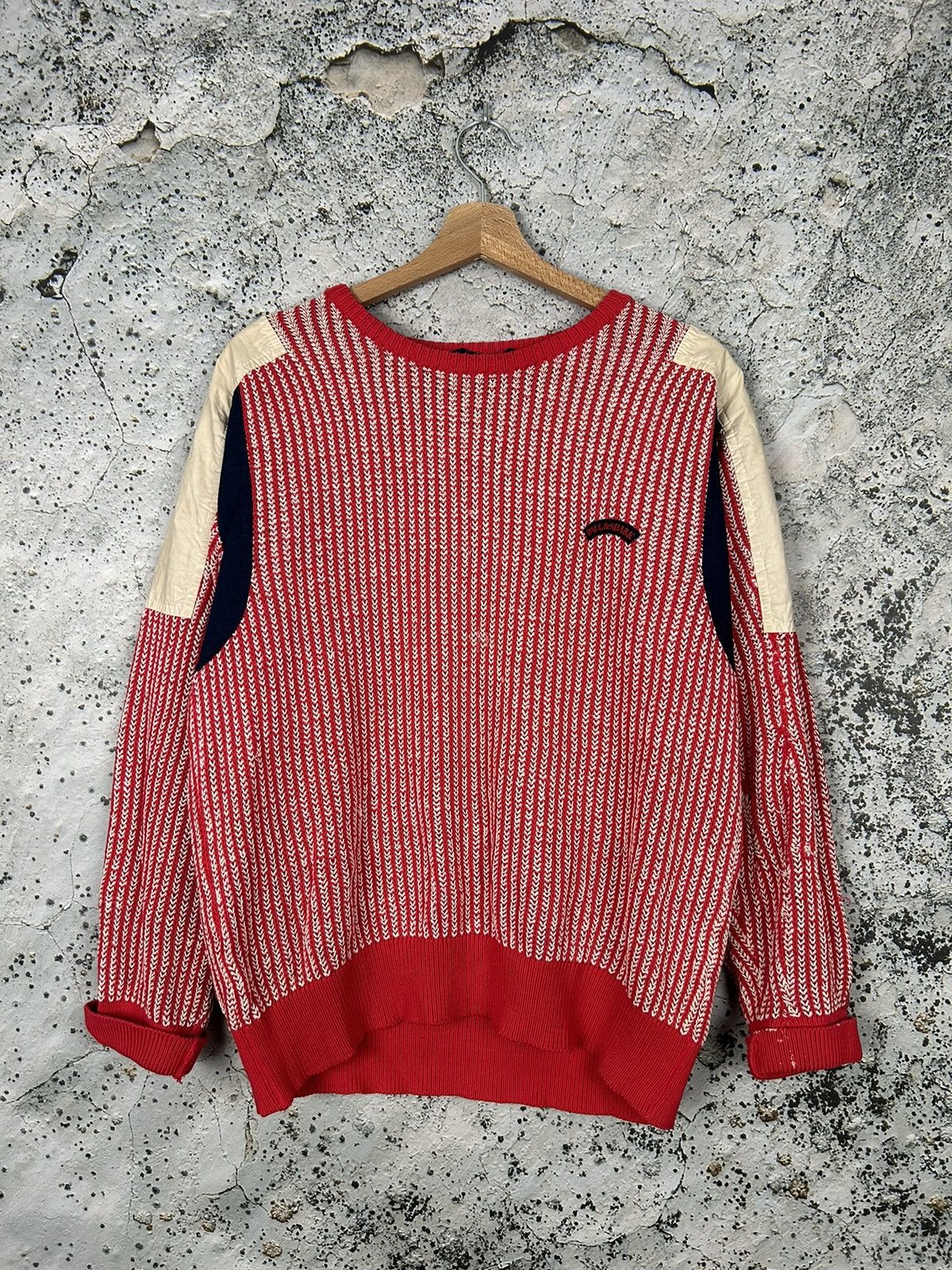 Paul & Shark Vintage Paul & Shark 90s Sweater Knit Avantgarde Archival Size US M / EU 48-50 / 2 - 1 Thumbnail